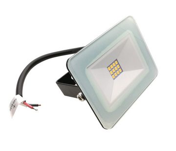 TRANGO LED Flutlichtstrahler, 10 Watt 12/24 Volt DC IP65-106DC LED Fluter 6000K Tageslichtweiß Ladeflächenbeleuchtung IP65 Flutlicht, Baustrahler, Camping Strahler, Arbeitslicht, Ladeflächenstrahler, Arbeitsleuchte