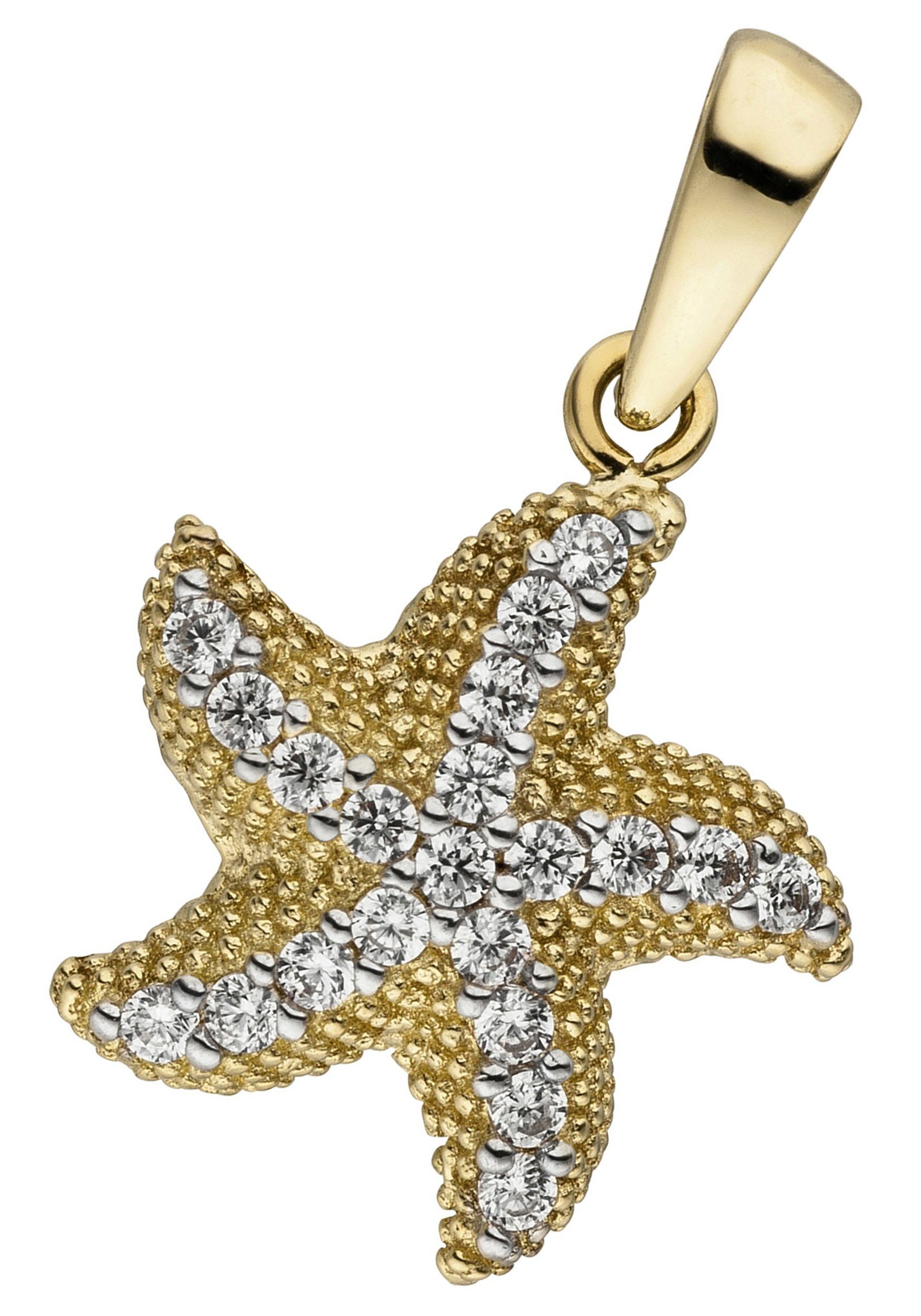 JOBO Kettenanhänger Anhänger Seestern,...