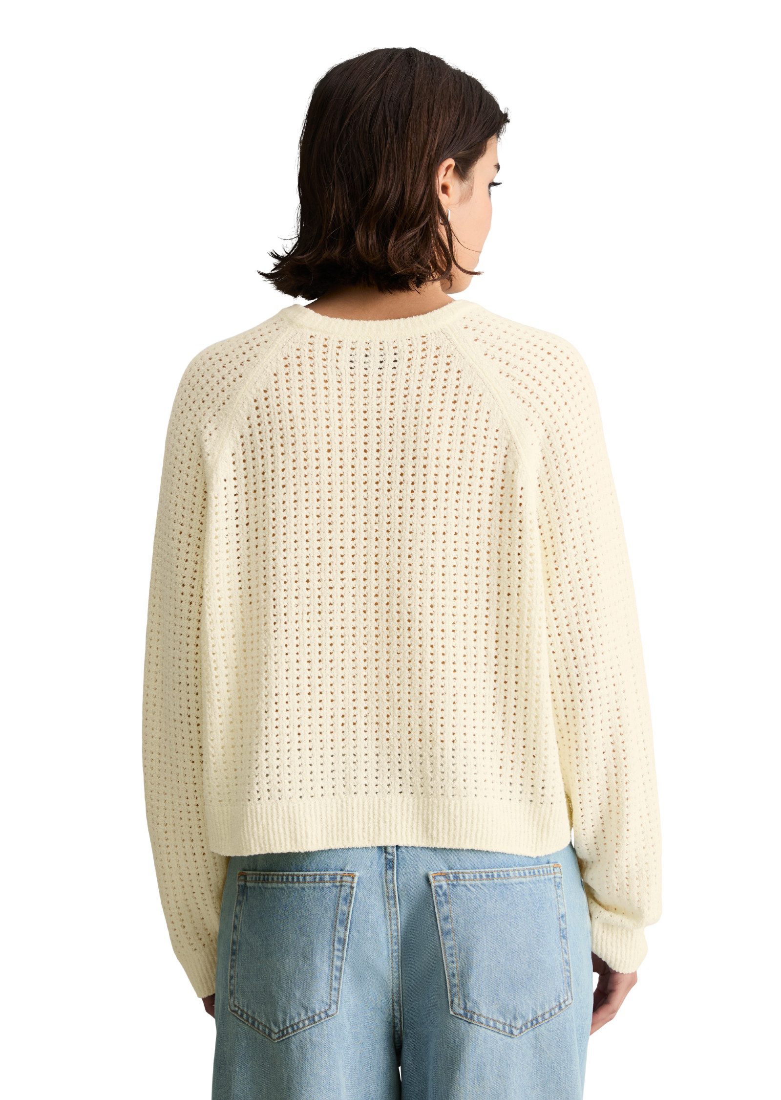 Marc O'Polo DENIM Strickpullover aus weichem Organic Cotton-Mix – Bild 3 von 5