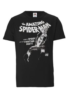 LOGOSHIRT T-Shirt Marvel Comics - Spider-Man, Spidey mit lizenziertem Print