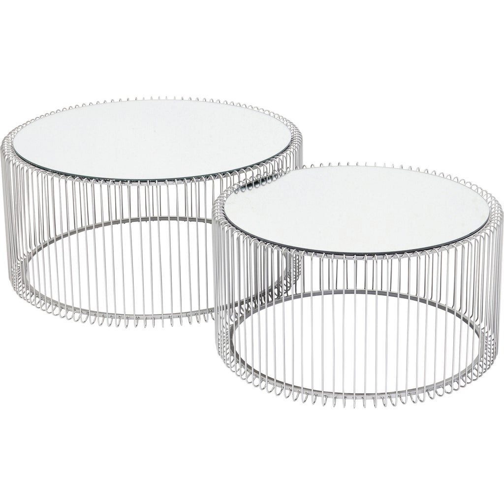Kare Design Couchtisch Wire (2er Set), günstig online kaufen