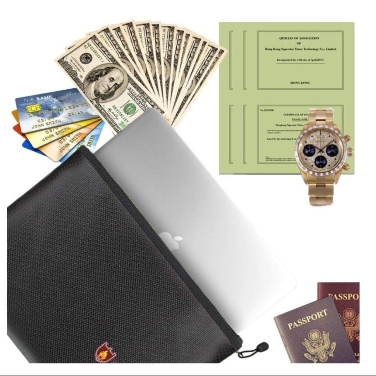BYSURE Dokumententasche (1-tlg), Feuerfeste, feuerbeständig Tasche günstig online kaufen