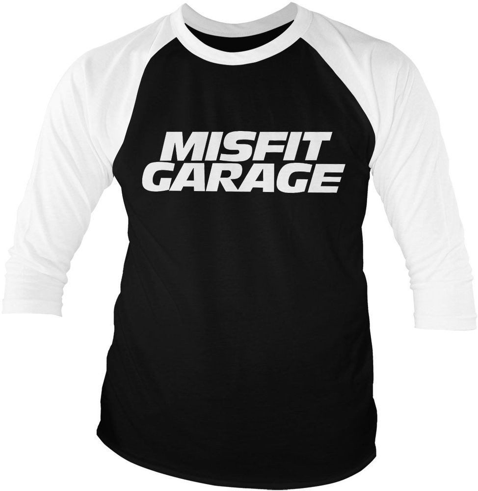 T-Shirt Logo Baseball 3/4 Sleeve Tee