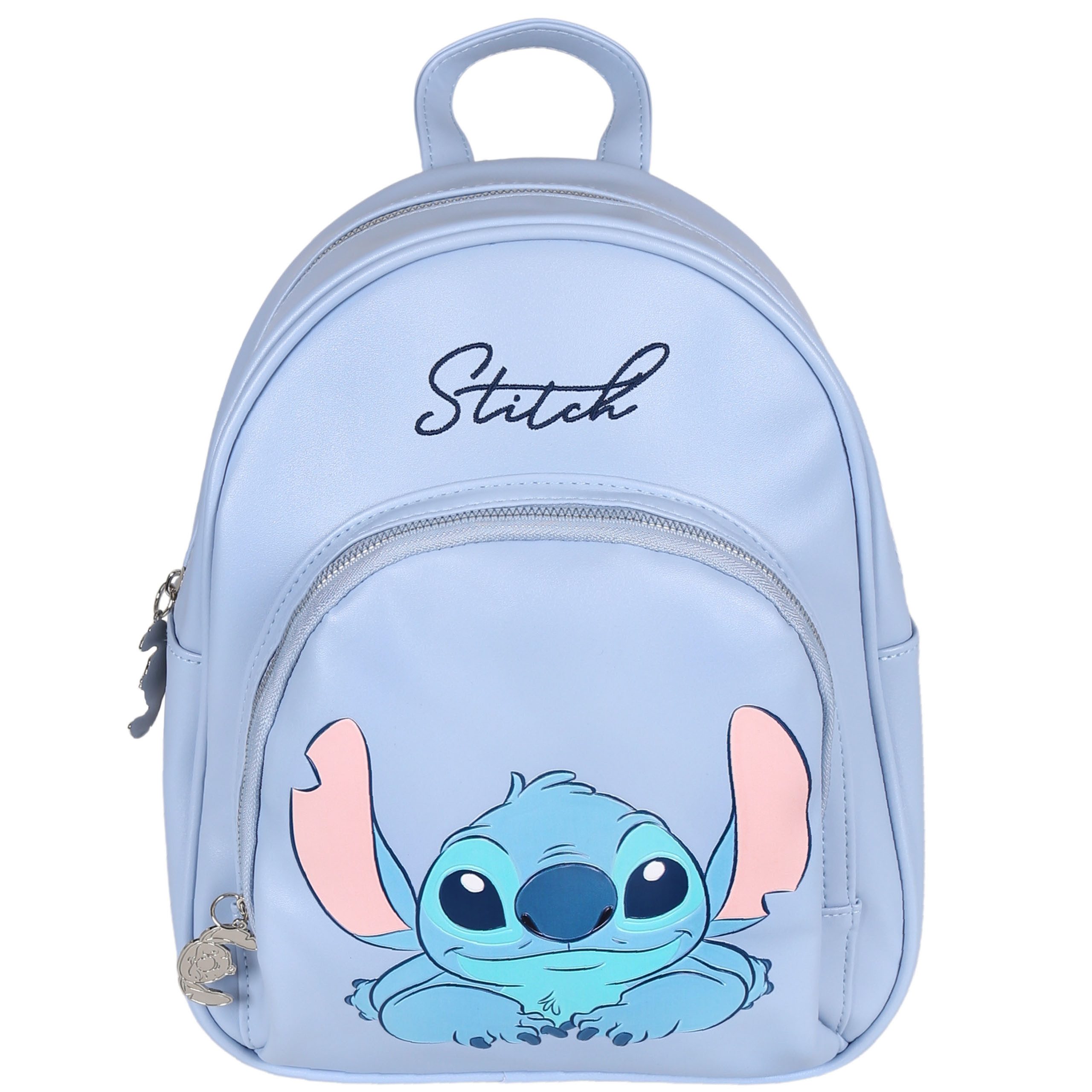 Disney Cityrucksack DISNEY Stitch Rucksack für Mädchen – 25 × 9 × 31 cm, Öko-Leder