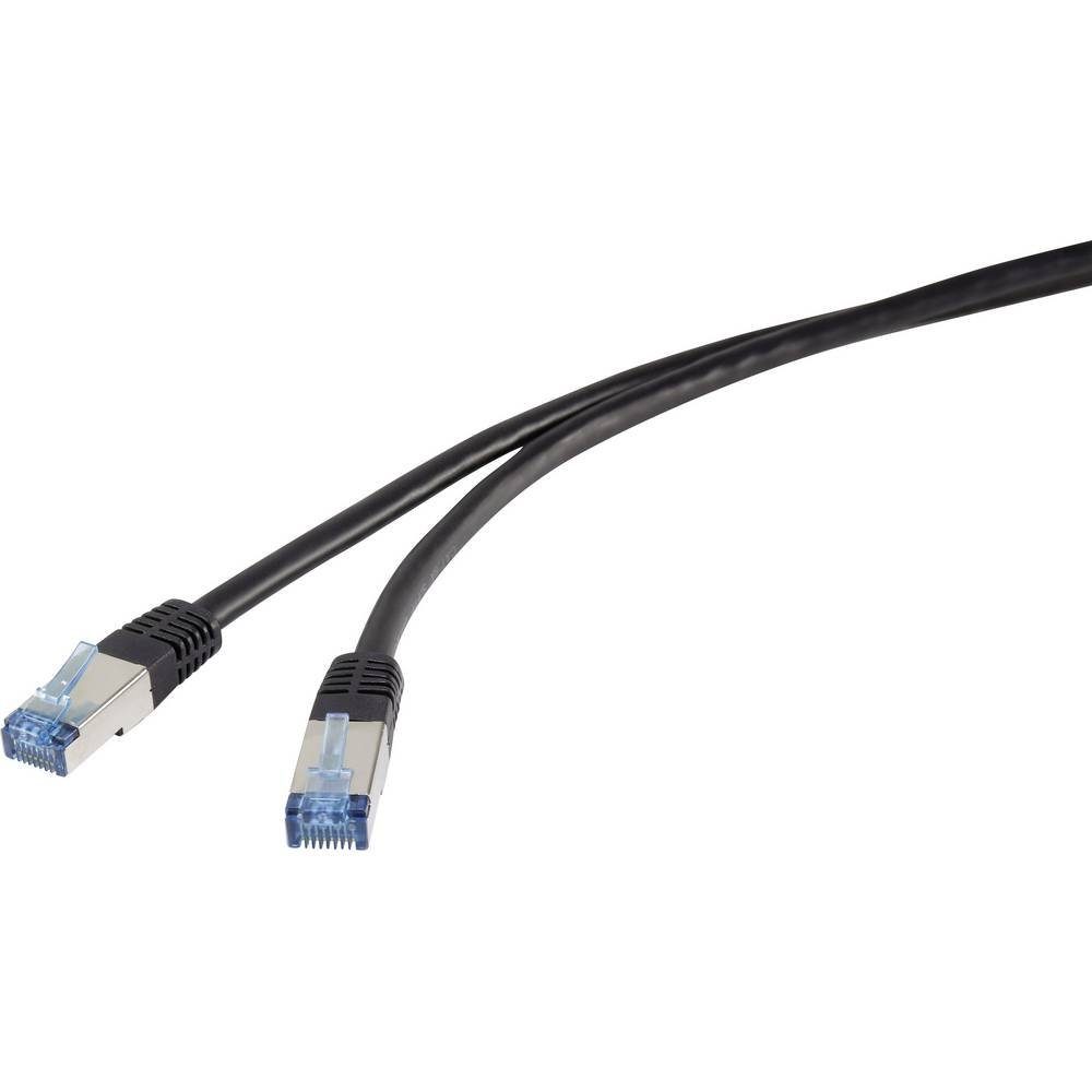 Renkforce CAT6A S/FTP Netzwerkkabel mit PUR-Außenmantel 2 m LAN-Kabel