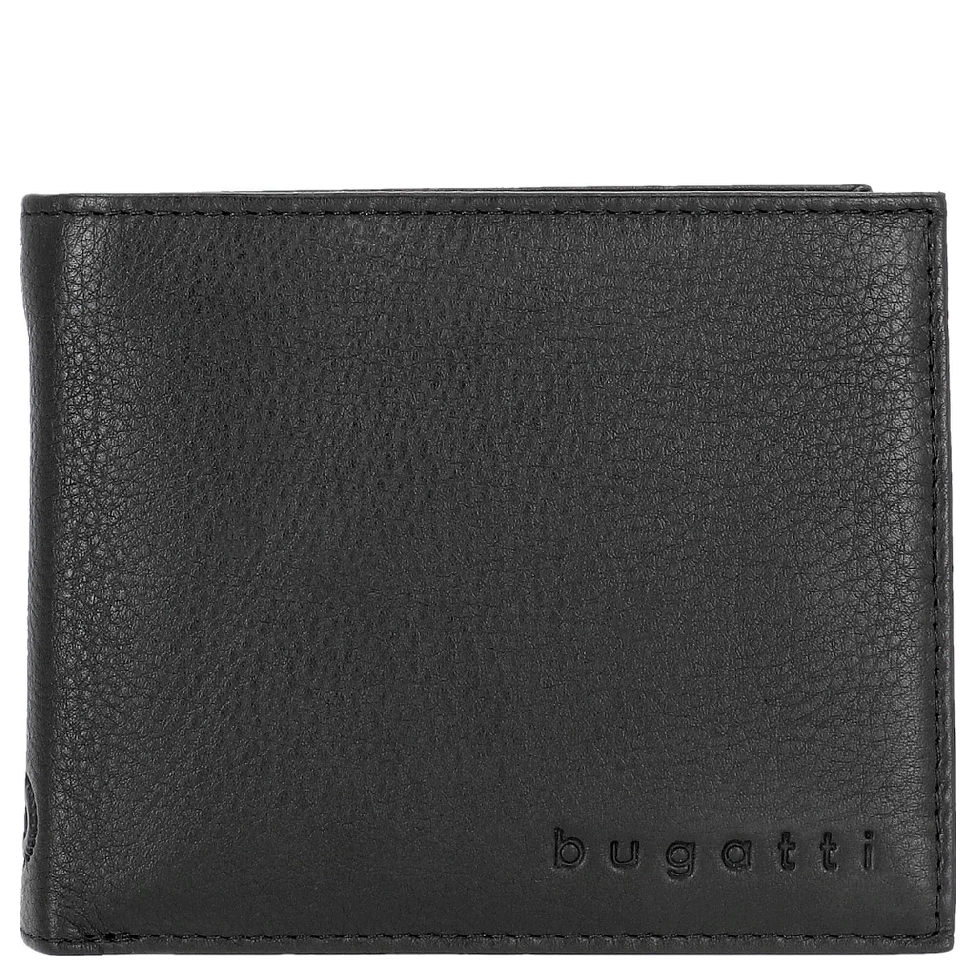 Geldbörse Sempre - Geldbörse mit Münzfach 12 cm (schwarz)