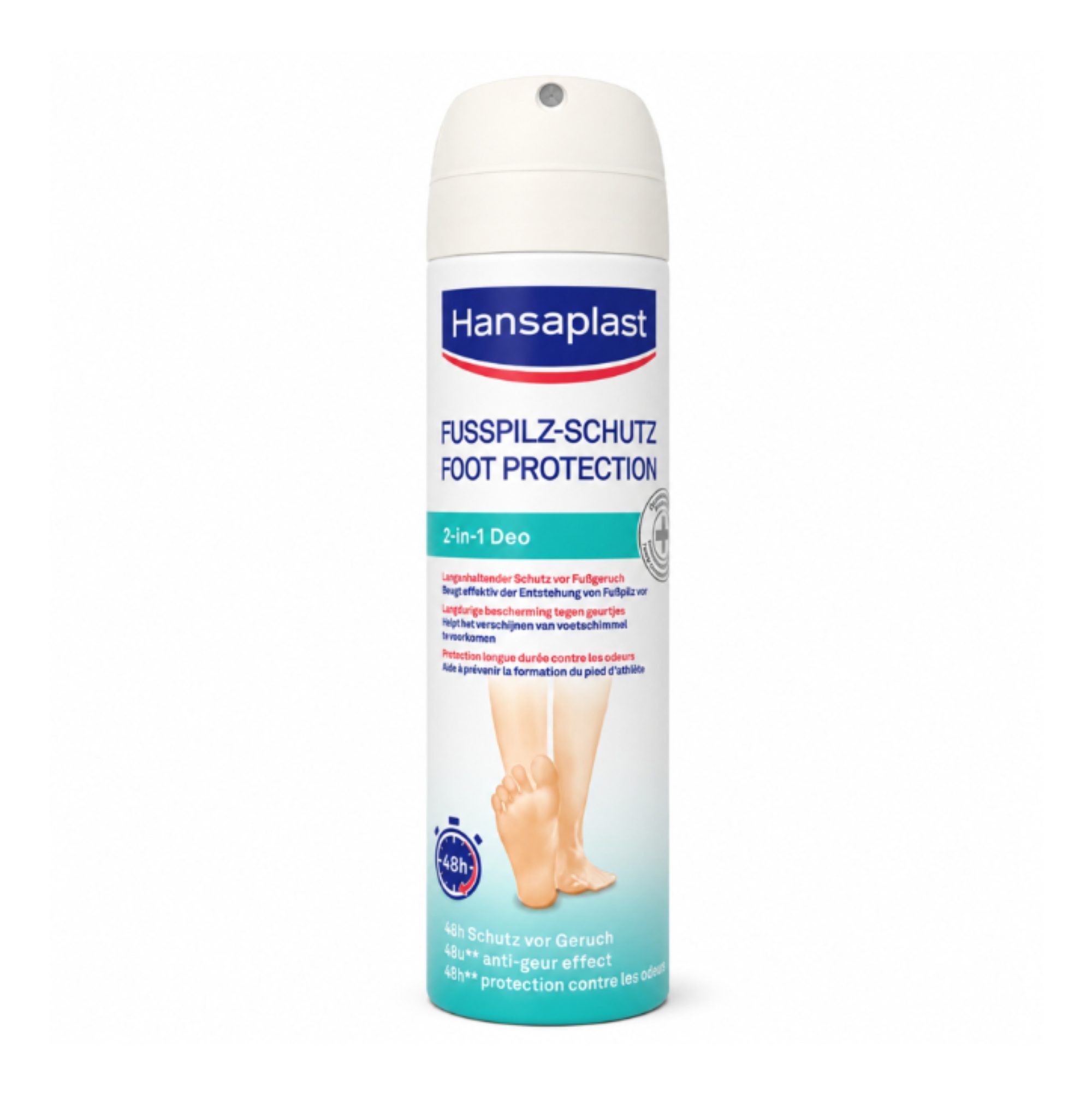 Beiersdorf AG Fußpflegespray HANSAPLAST Fußpilz 2in1 Deo
