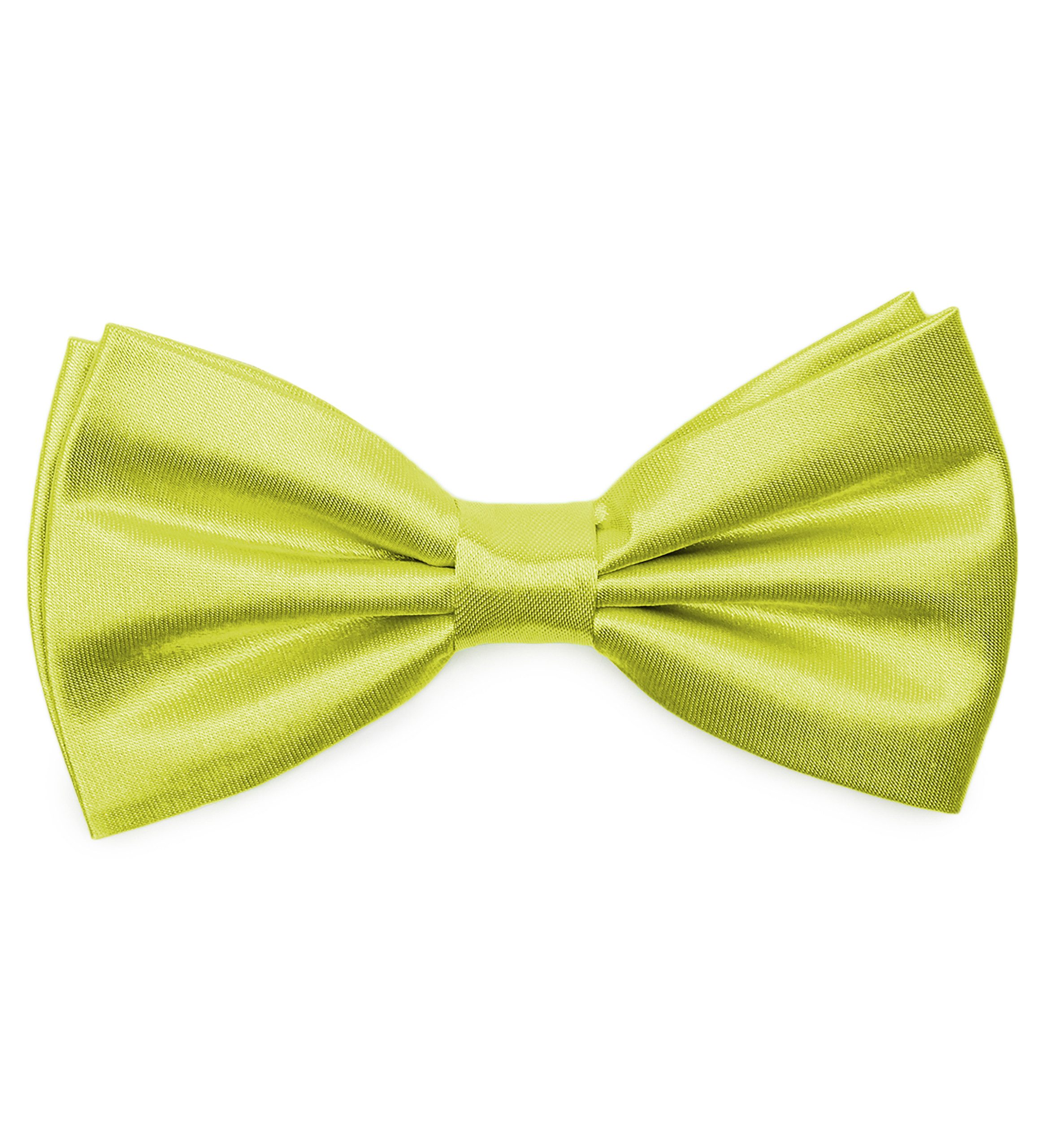 Ladeheid Fliege Elegante Herren Fliege -Hochwertig Glänzend Verstellbar BMS (12cmx6cm)