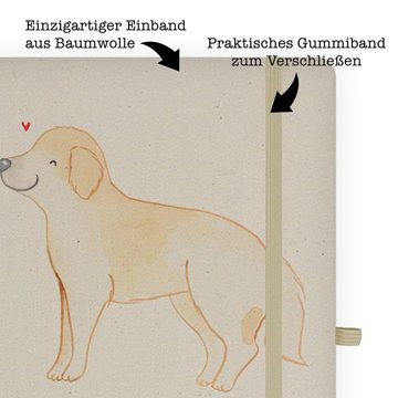 Mr. & Mrs. Panda Notizbuch Golden Retriever Lebensretter - Transparent - Geschenk, Goldie Hund, Mr. & Mrs. Panda, Personalisierbar