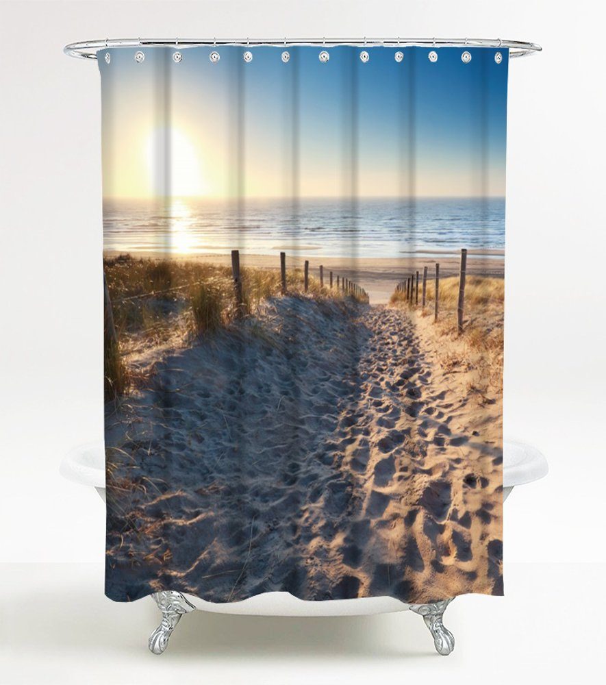 Sanilo Duschvorhang Düne 180 x 200 günstig online kaufen