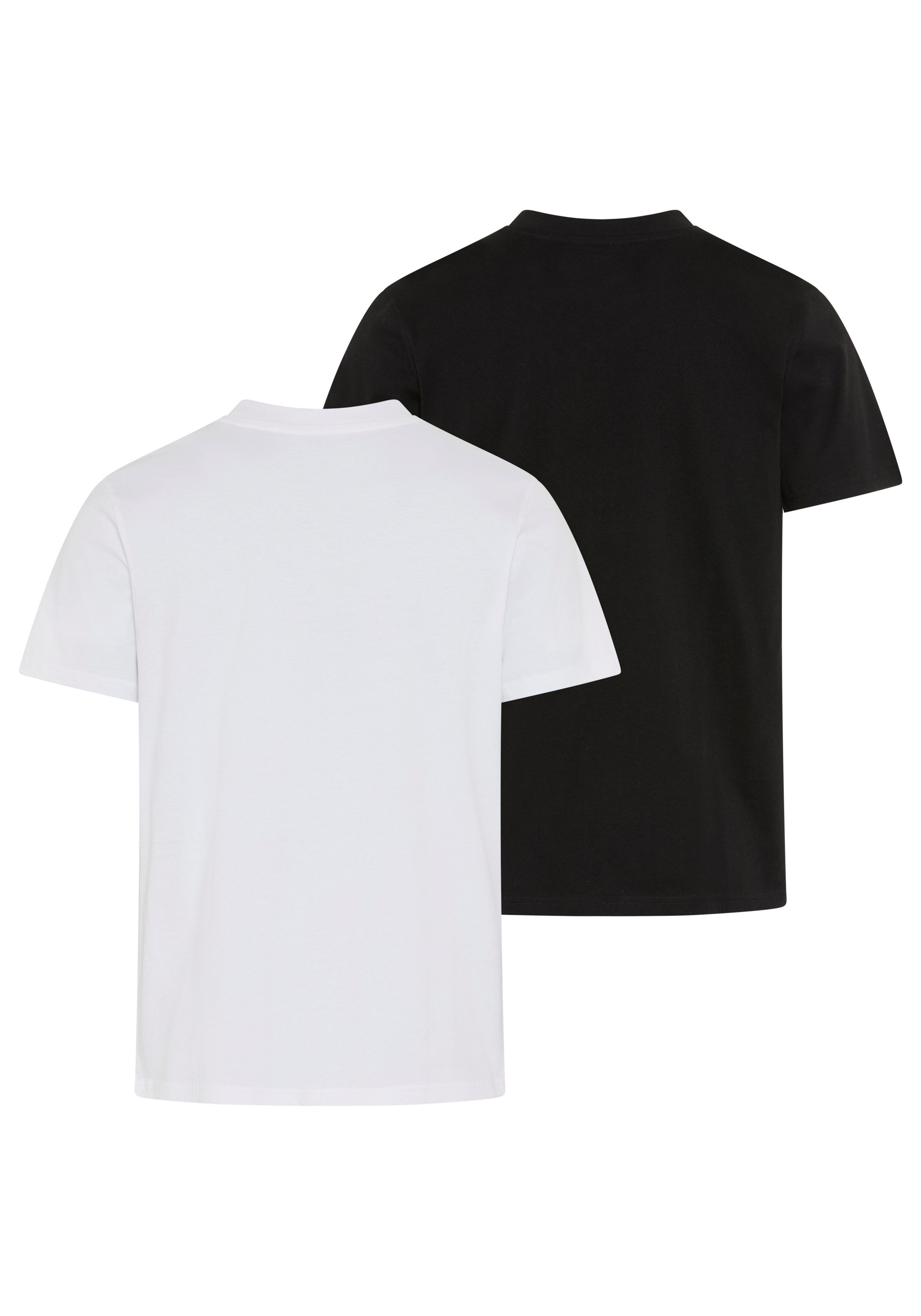Quiksilver T-Shirt WAYBACK TWISTED TIDES SHORT SLEEVE PACK (2-tlg) 2er-Pack, Kurzarm, sportlich, mit Rundhalsausschnitt, aus Baumwolle – Bild 5 von 5
