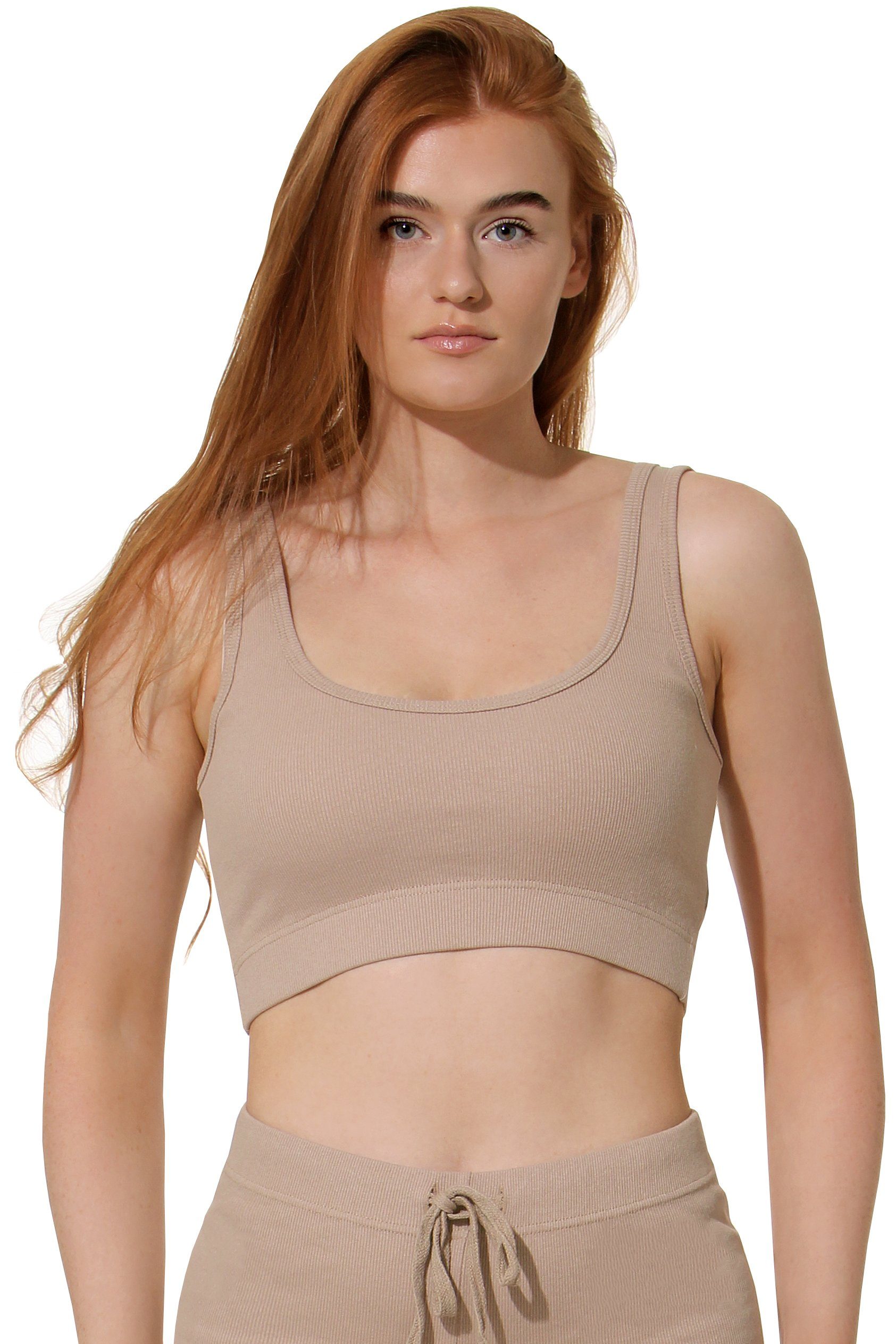 Yenita® Sporttop aus Rippjersey günstig online kaufen