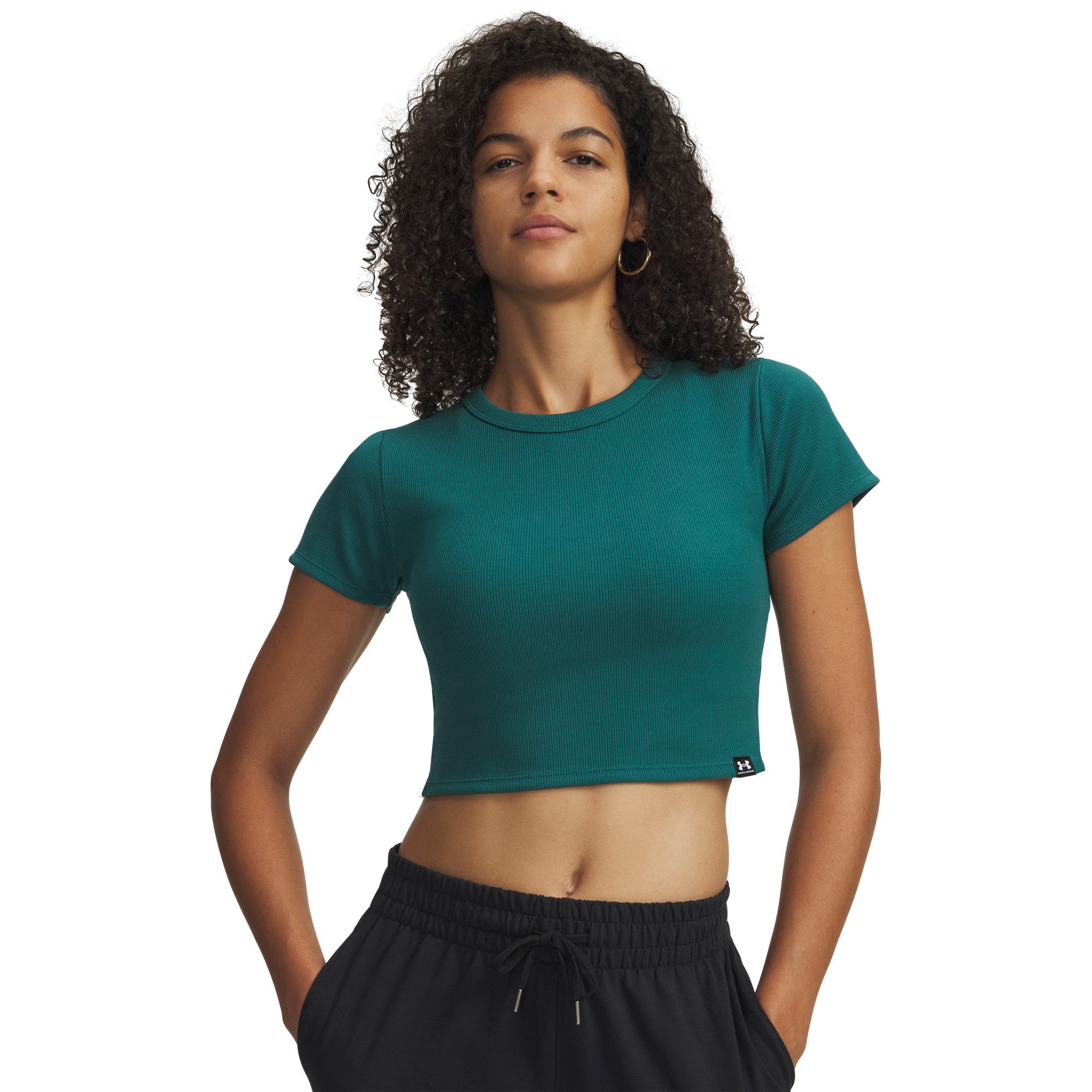 Under Armour® T-Shirt Under Armour Damen T-Shirt UA Rival Baby Tee 6000264