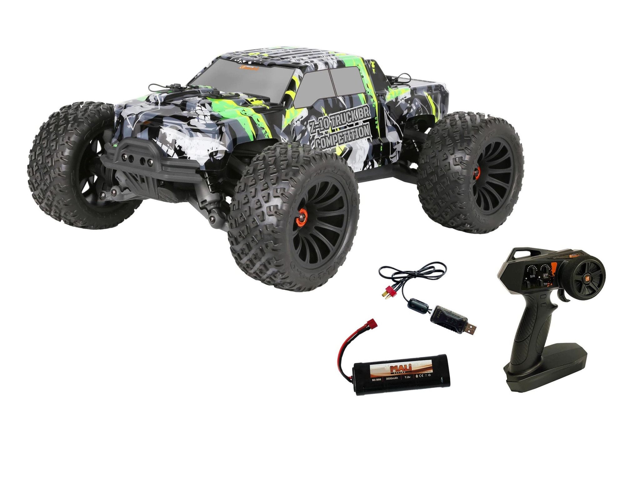 RC-Quadrocopter DF Models RC Z-10 Competition Monster Truck RTR 1:10 XL
