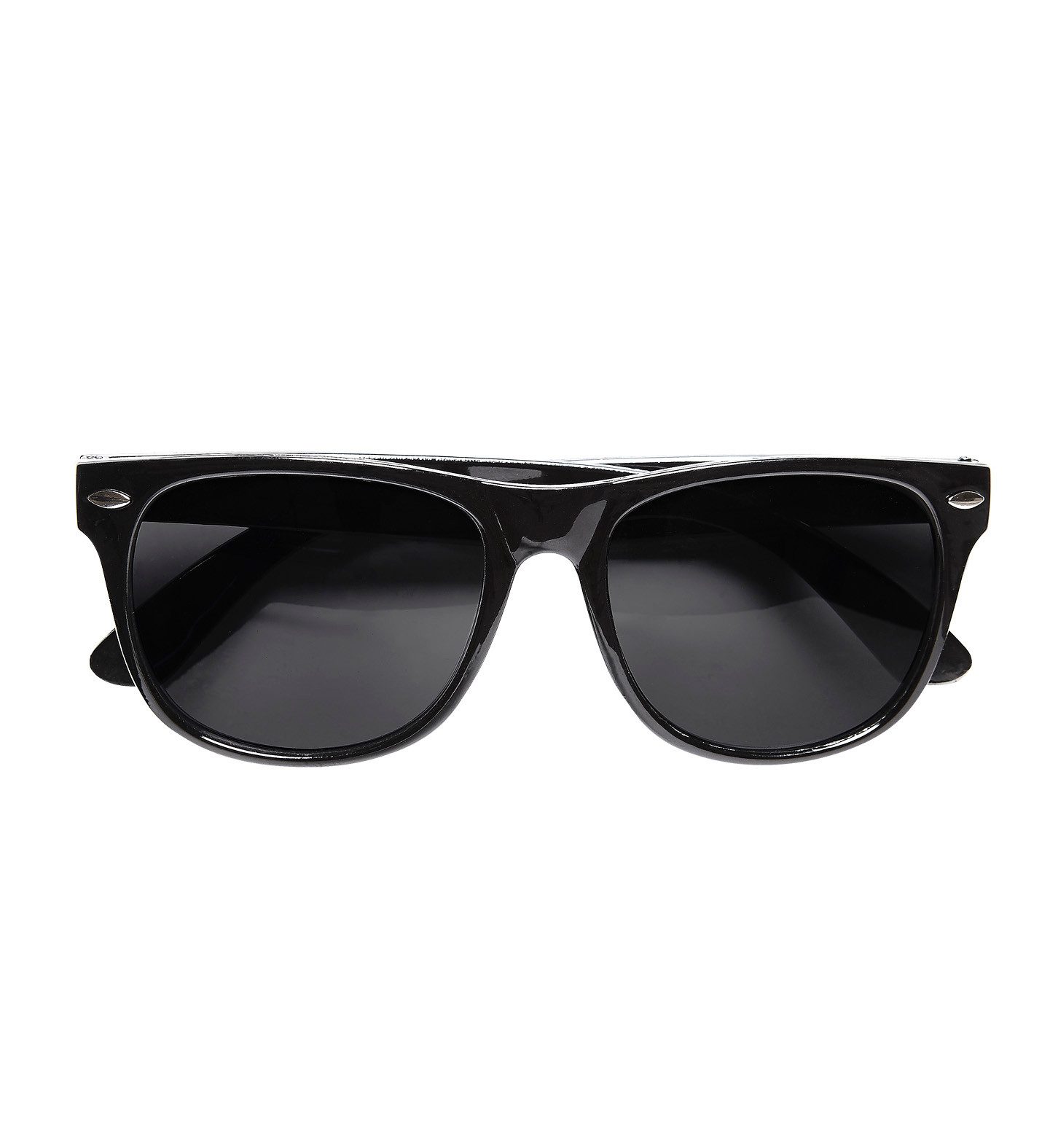 Widmann S.r.l. Kostüm Partybrille mit dunklen Gläsern, Schwarz