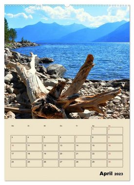 CALVENDO Wandkalender Kanadas große Seen / Planer (Premium, hochwertiger DIN A2 Wandkalender 2023, Kunstdruck in Hochglanz)