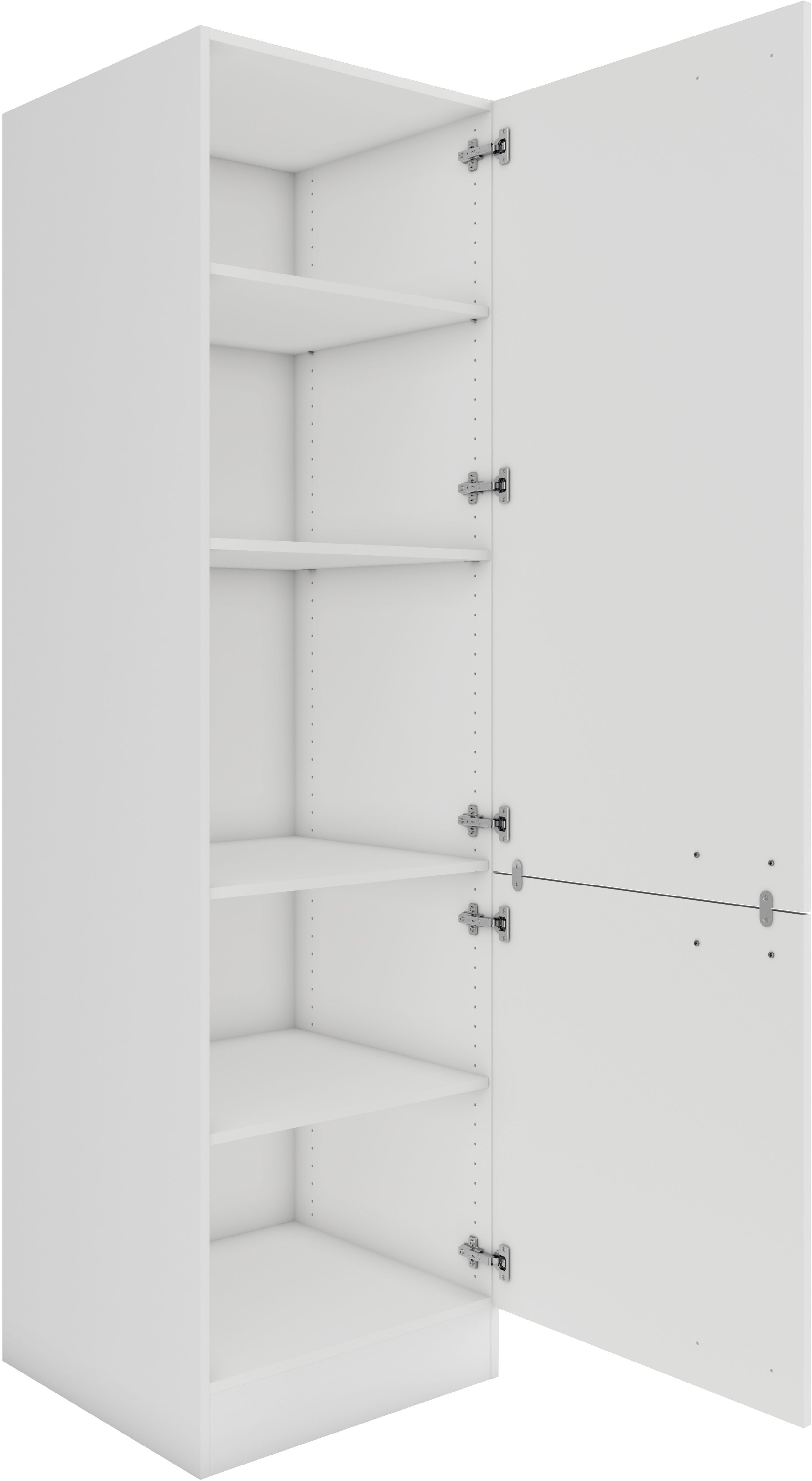 OPTIFIT Hochschrank Bella Breite 60 cm, Höhe 206,8 cm, 5 Fächer