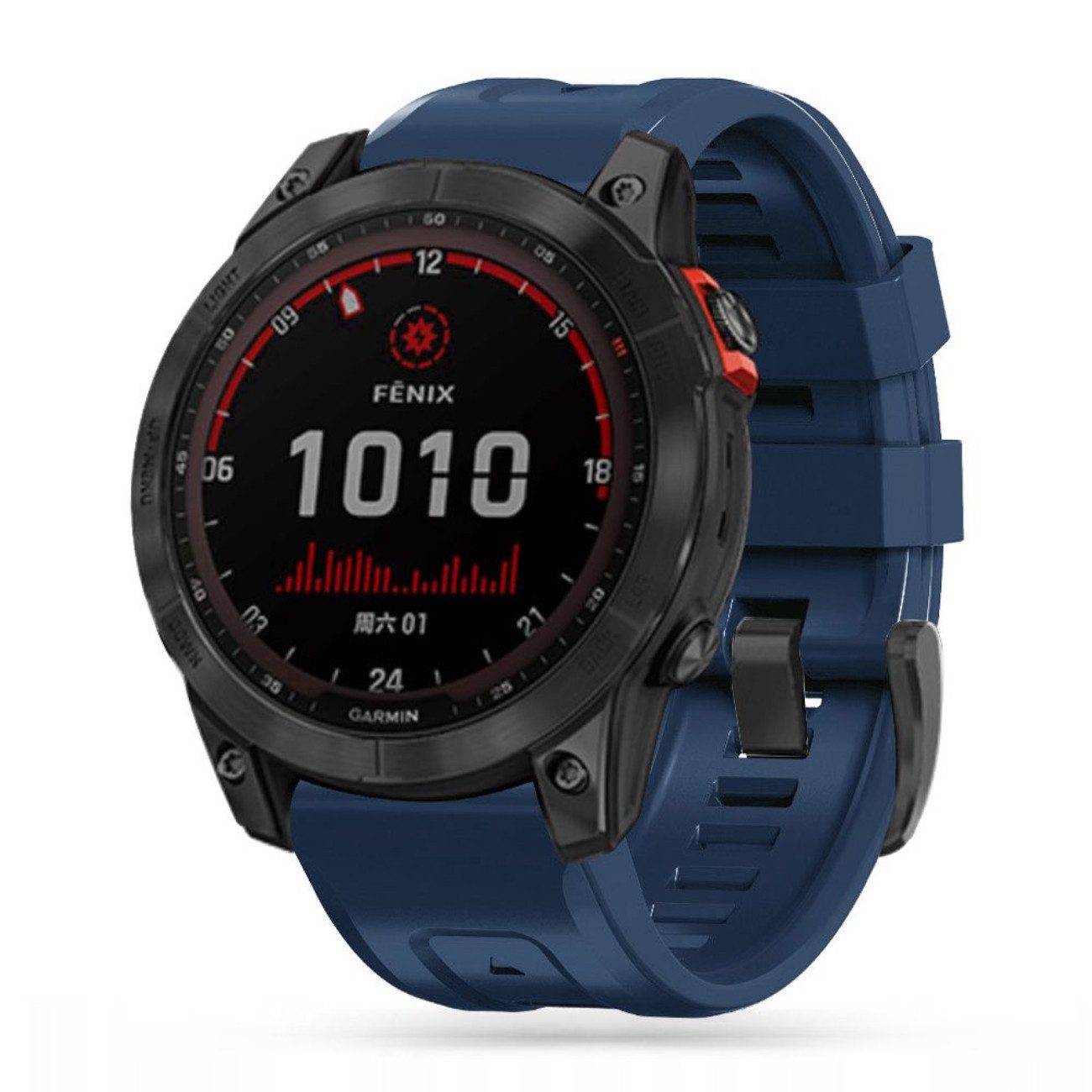 TECH PROTECT Smartwatch-Armband für Garmin Fenix 3 / 5X / 3HR / 5X Plus / 6X / 6X Pro / 7X, Schnellwechsel-System Quick Fit, wasserbeständig, hautfreundlich