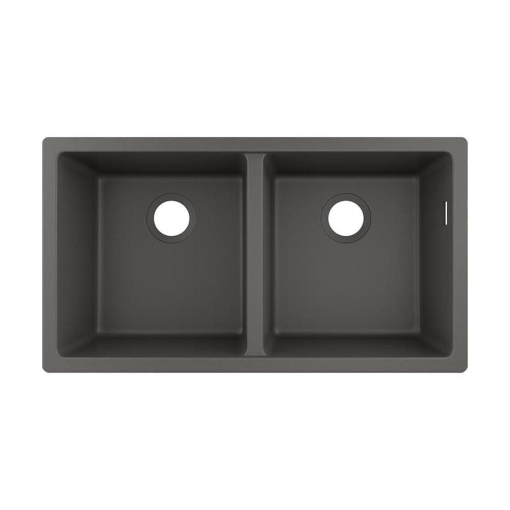 hansgrohe Granitspüle hansgrohe Unterbauspüle 370/370 S510-U770, 0/0 cm