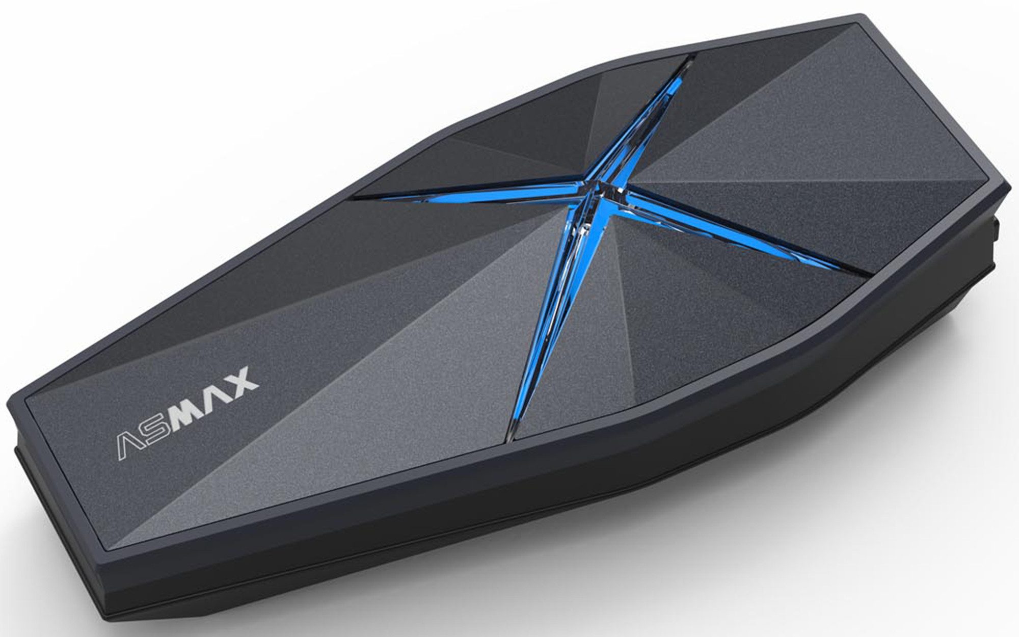 ASMAX Motorradhelm F1 Pro Bluetooth Kommunikationssystem Einzelset, Bluetooth-intercom