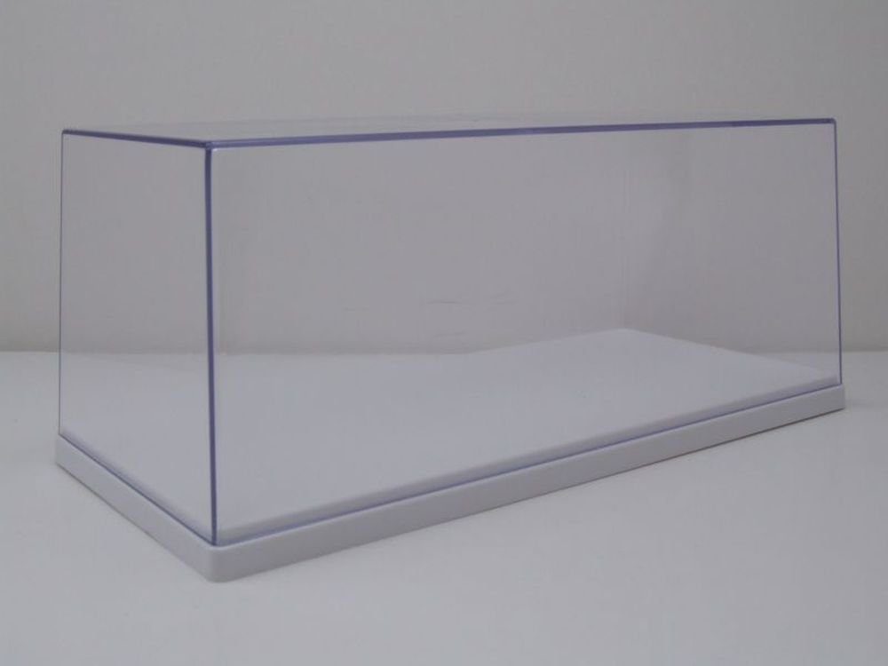 Triple9 Modellauto Klarsichtbox Vitrine weiß für 1:24, Maßstab 1:24