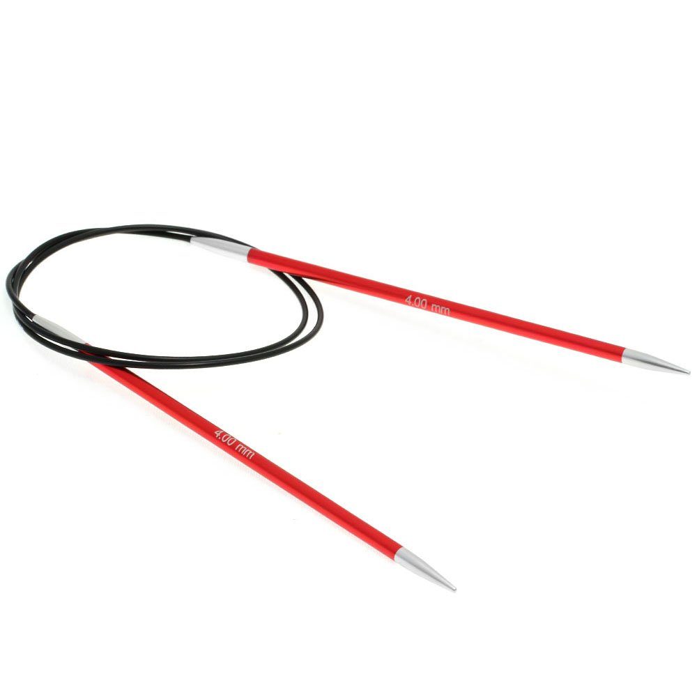 LANA GROSSA Rundstricknadeln Knit Pro Rundstricknadel Aluminium Rainbow, Rundstricknadel verschiedene Längen/Größen