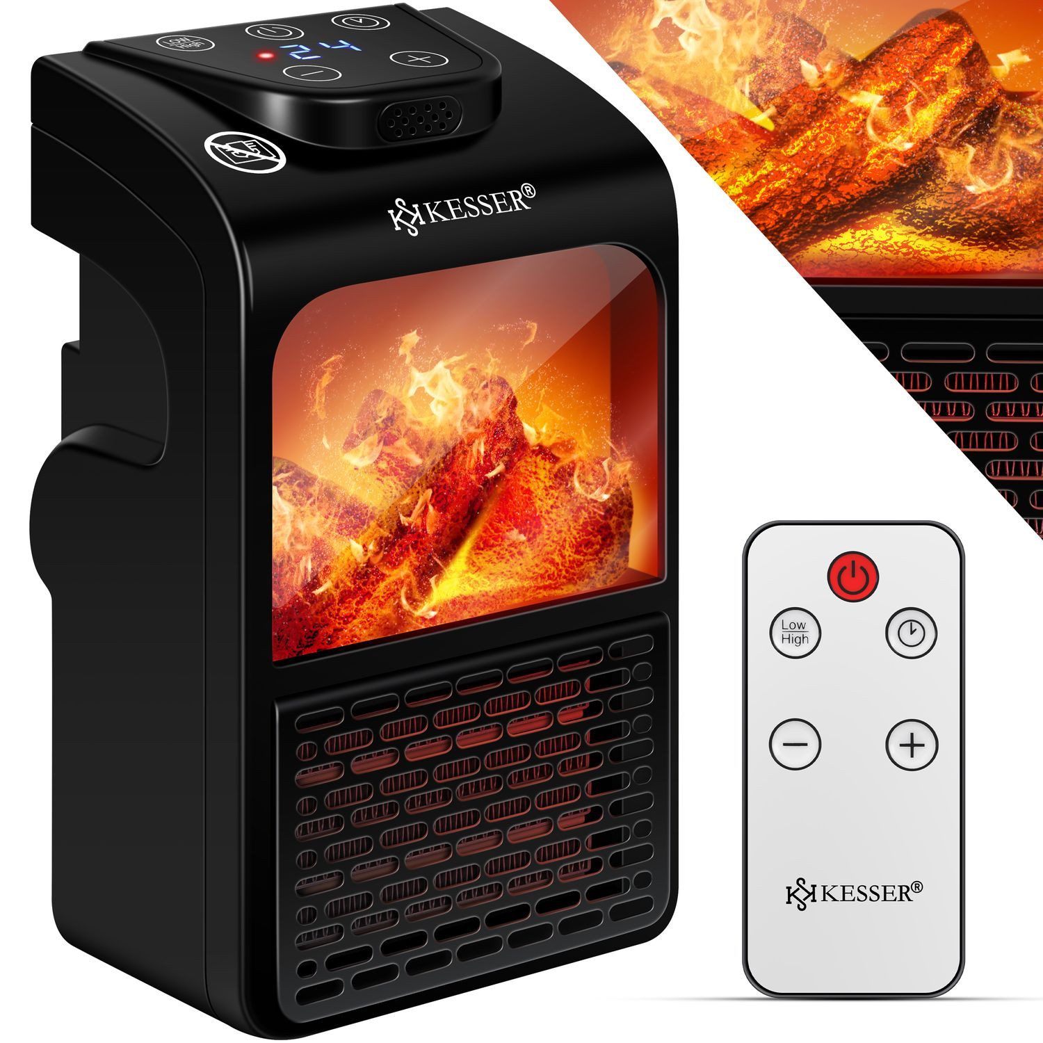 KESSER Heizlüfter, Steckdosen Heizlüfter Energiesparend Mini günstig online kaufen