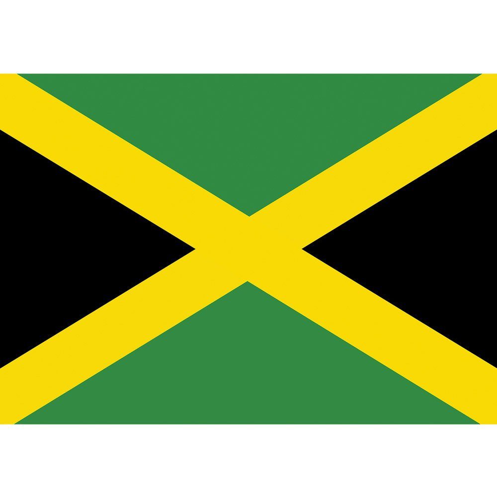 liwwing Fototapete no. Insel Geographie Jamaica liwwing 1557, Karibik Fototapete Flagge