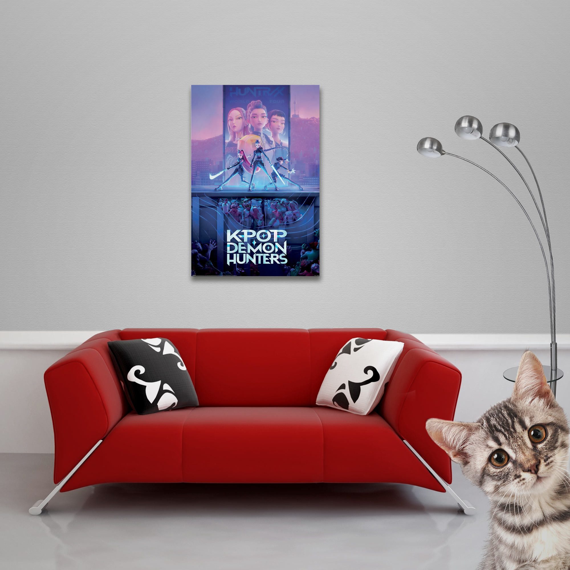 Poster K-Pop Demon Hunters - Key Art - Poster 61x91,5 cm günstig online kaufen