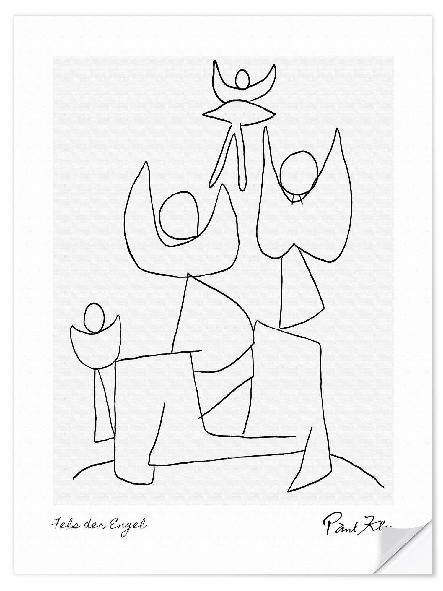 Wandfolie Paul Klee
