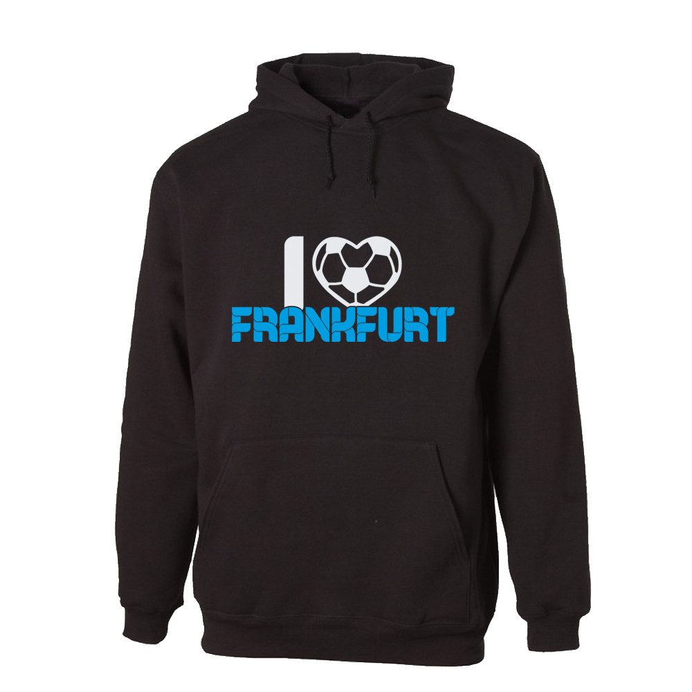 G-graphics I love Frankfurt (blau) Unisex Pullover mit einem Motiv für den echten Fan