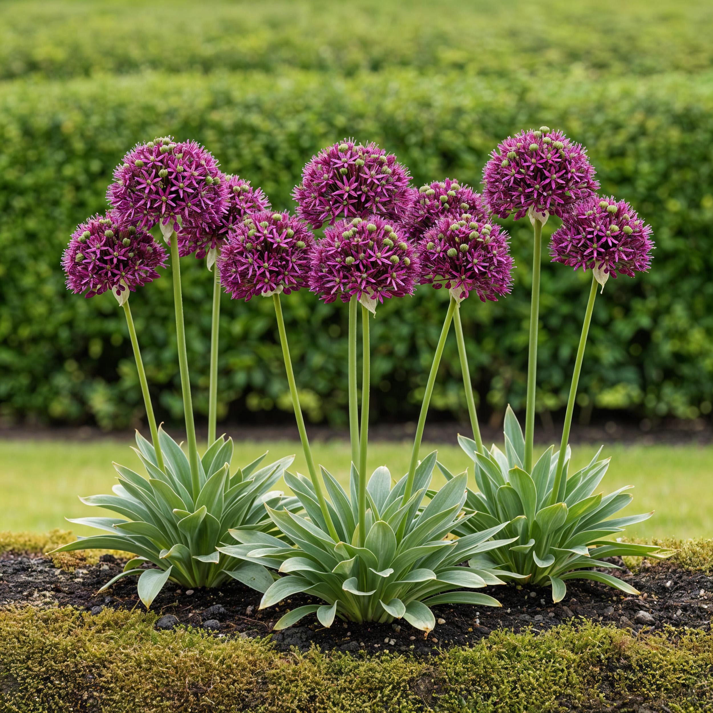Exotenherz Blumenzwiebeln Exotenherz - Blumenzwiebeln - Zierlauch Allium Miami (15 Stück), (15-St)