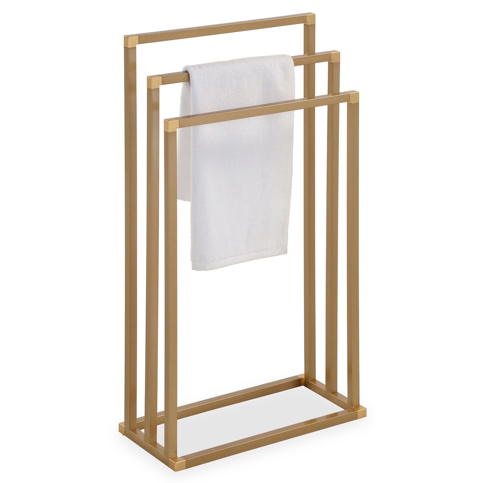 IDIMEX Handtuchständer KUNO, Handtuchhalter ohne Bohren, freistehend mit 3 günstig online kaufen