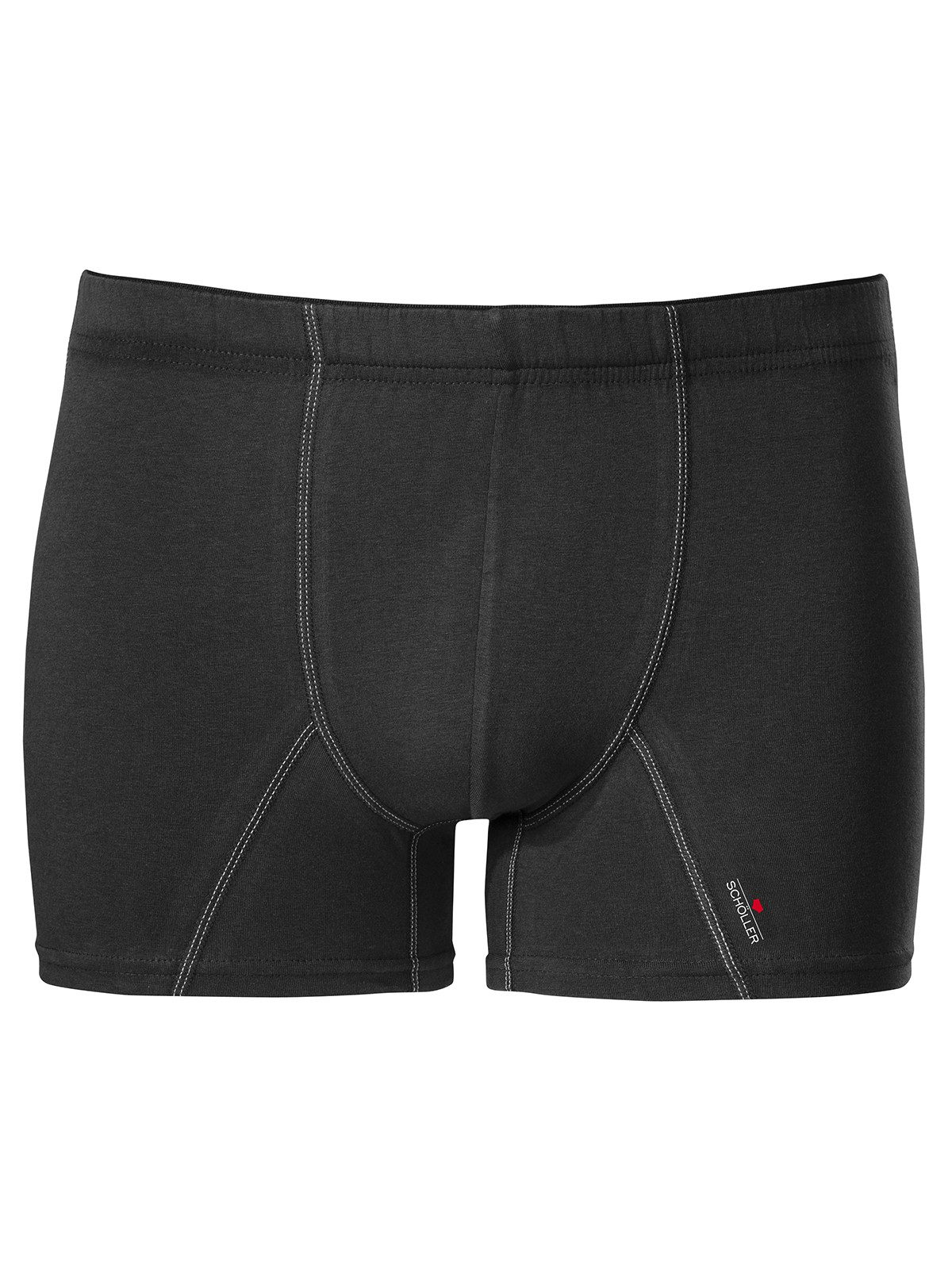 Schöller Retro Pants 3er Pack Herren Pants Baumwolle-Elasthan (Packung, 3-St) -