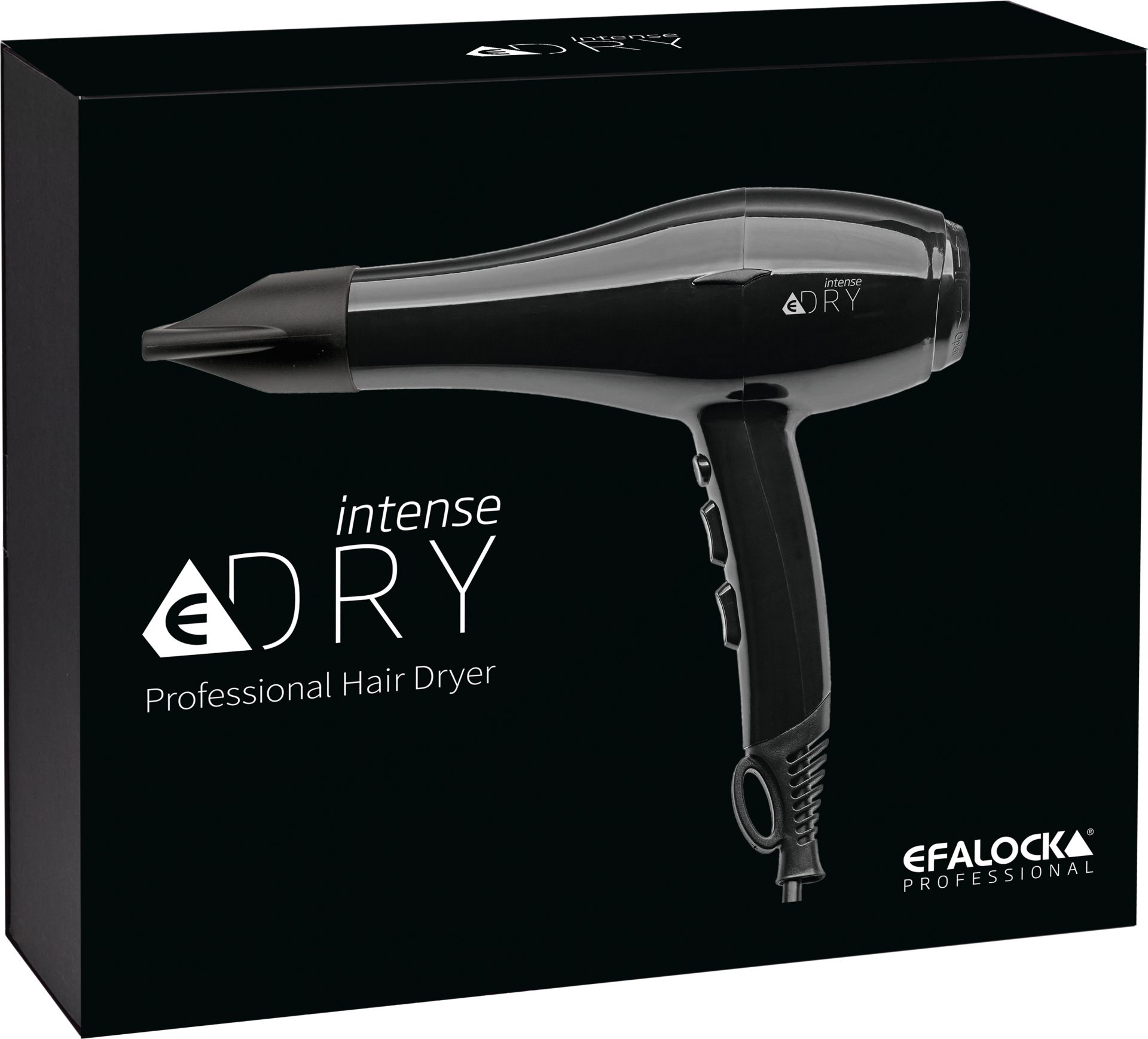 EFALOCK Professional Haartrockner Efalock Haartrockner, 2400 W, Set mit Haartrockner und Zubehör, Ionentechnologie, Kaltluftfunktion, Überhitzungsschutz