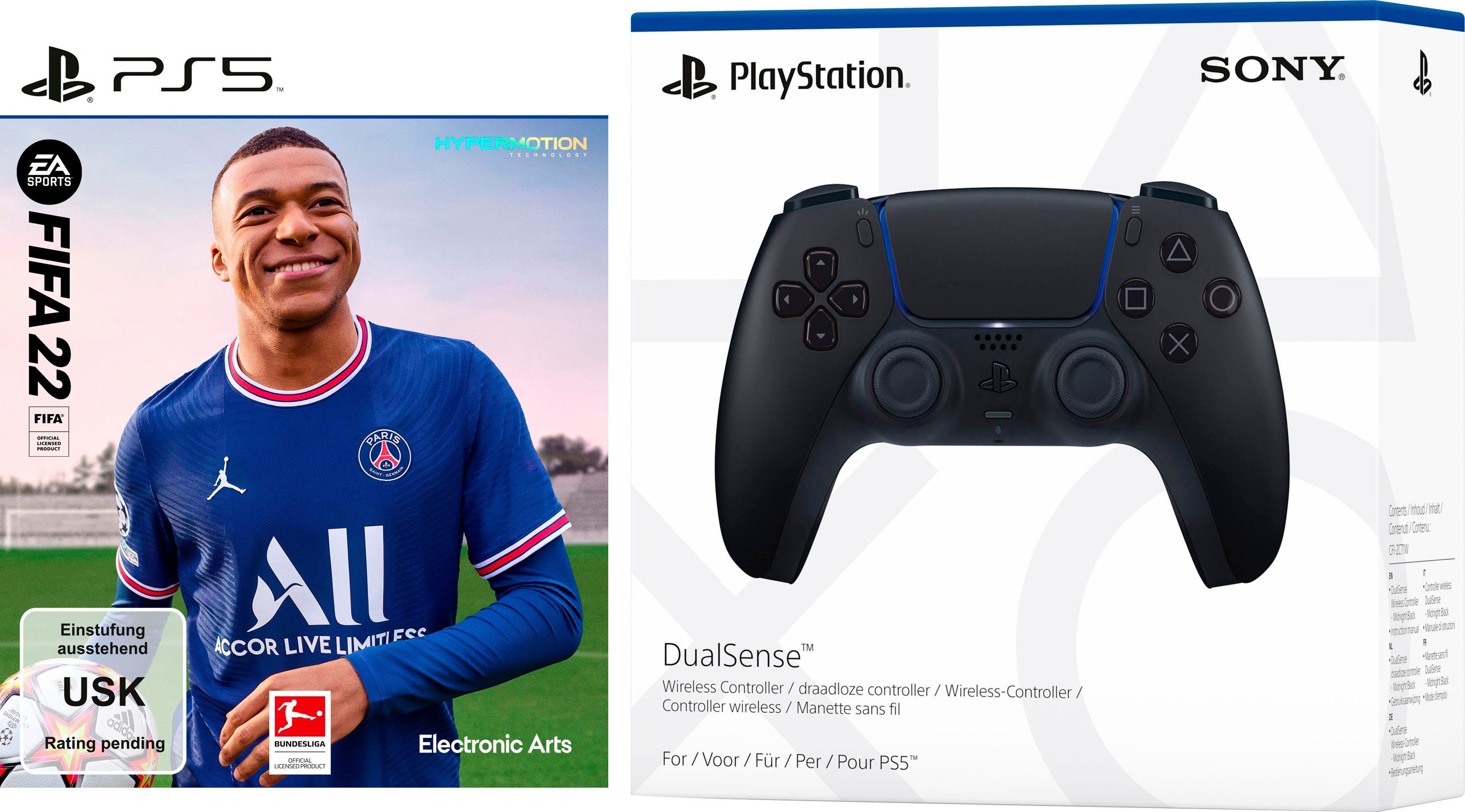 FIFA 22 + DualSense Midnight Black PlayStation 5 | OTTO