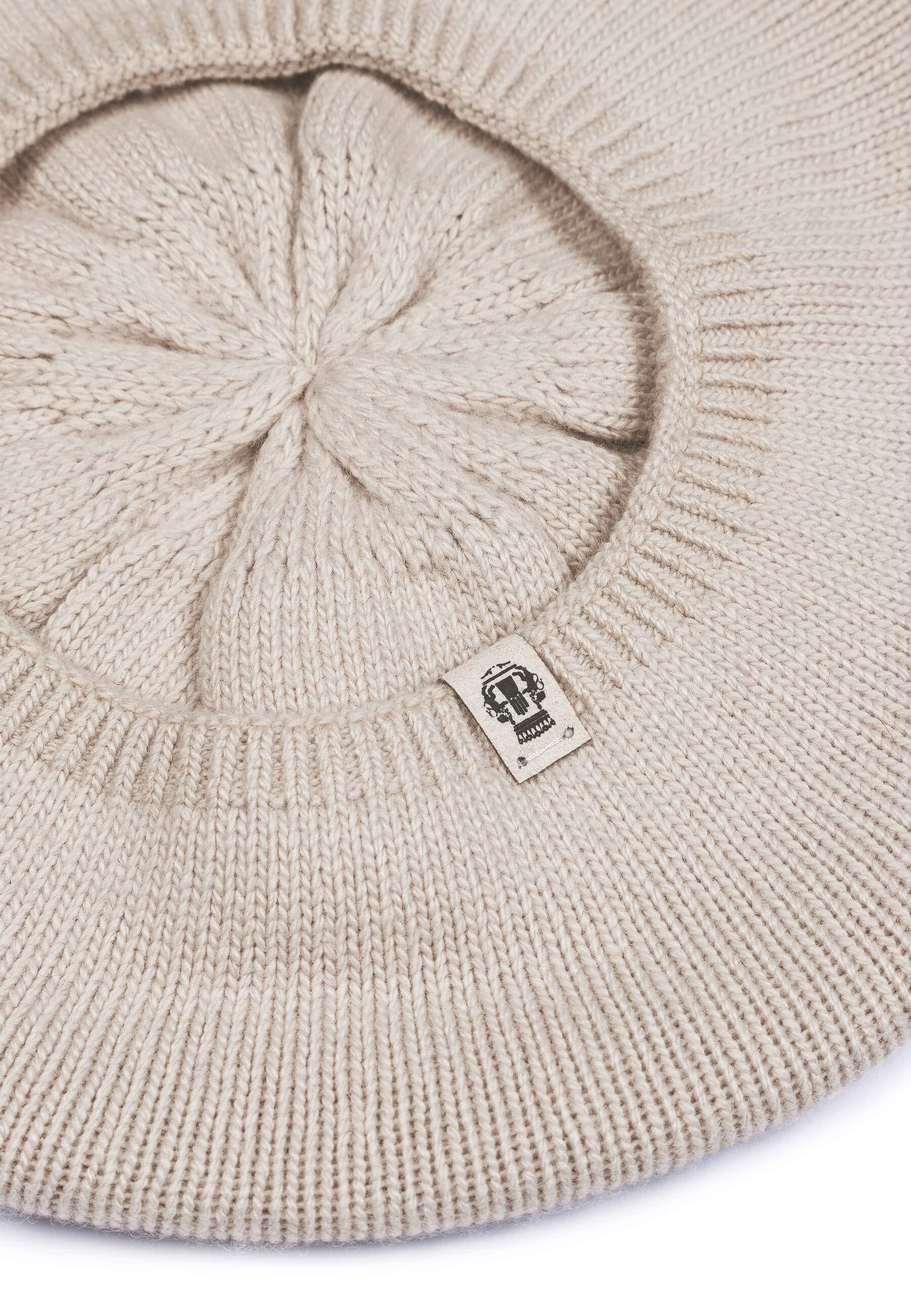 Roeckl Strickmütze ESSENTIALS BASKE Feinstrickmütze mit Rippbündchen