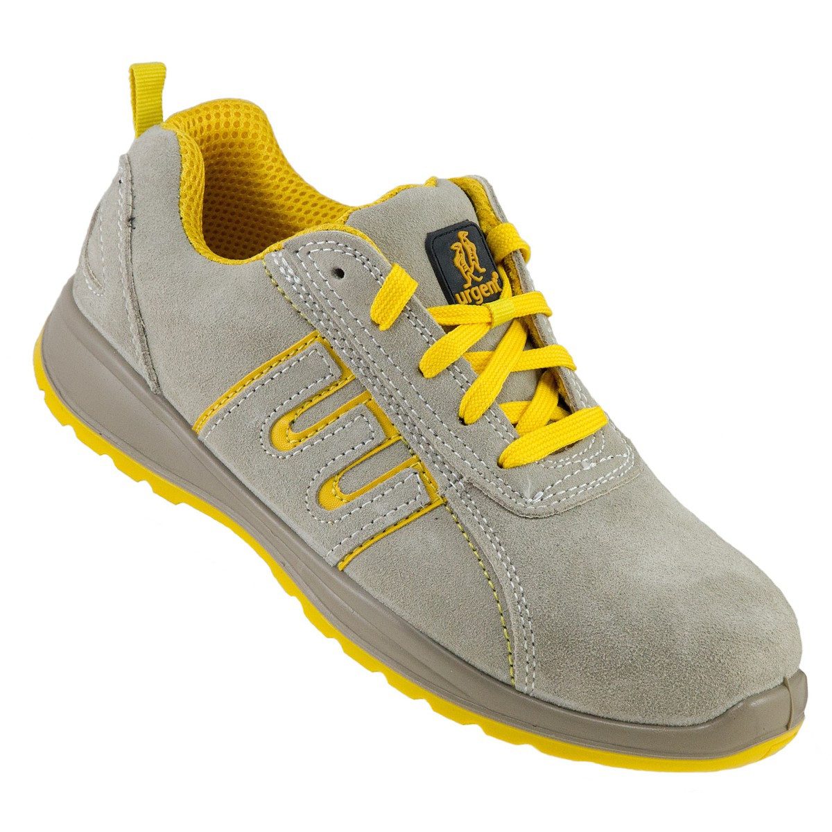 Urgent Arbeitsschuhe Sportdesig Sicherheitsschuhe Leder Stahlkappe Arbeitsschuh