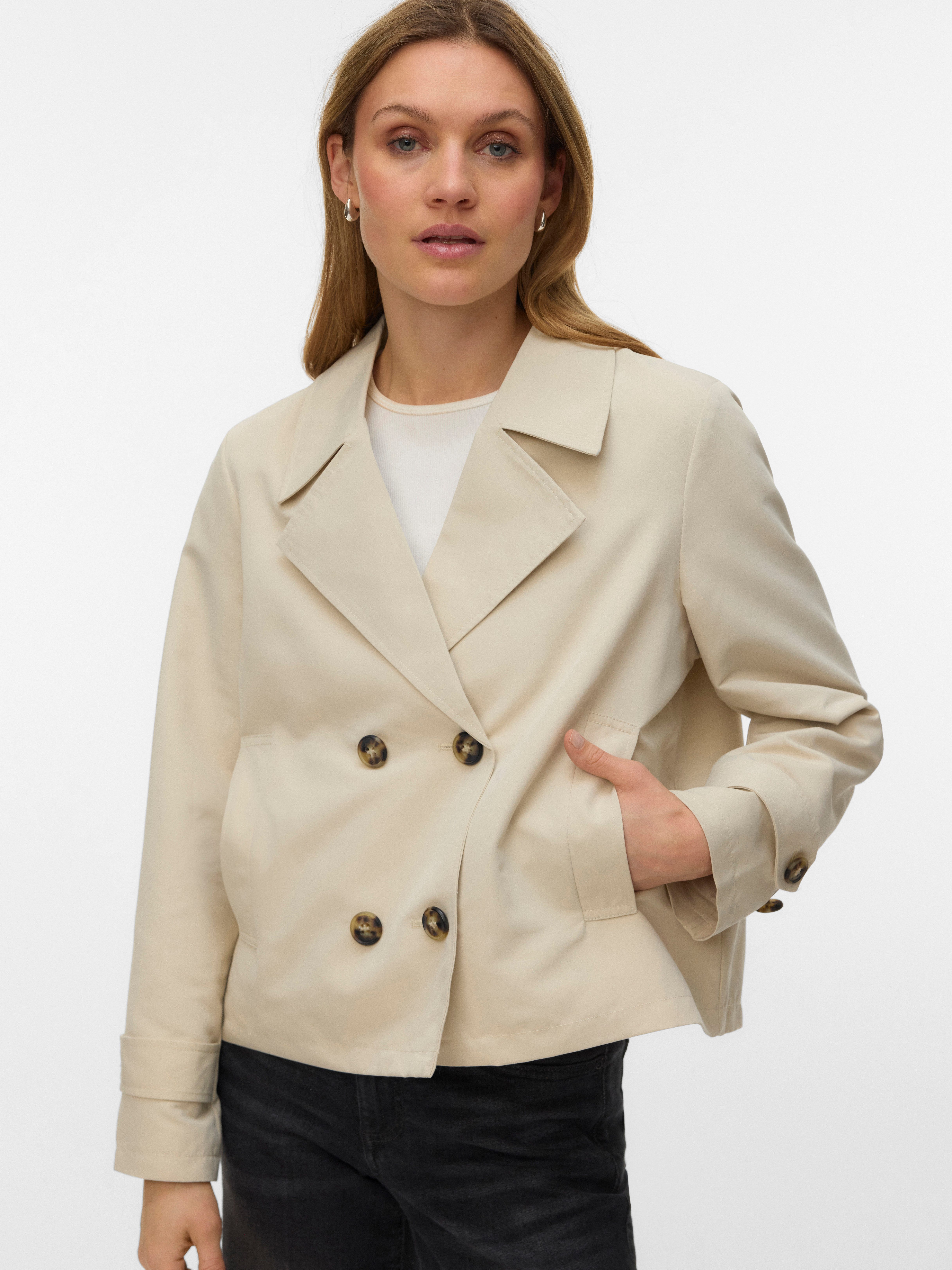 Vero Moda Kurzjacke VMCHLOEMIA SHORT TRENCHCOAT GA NOOS