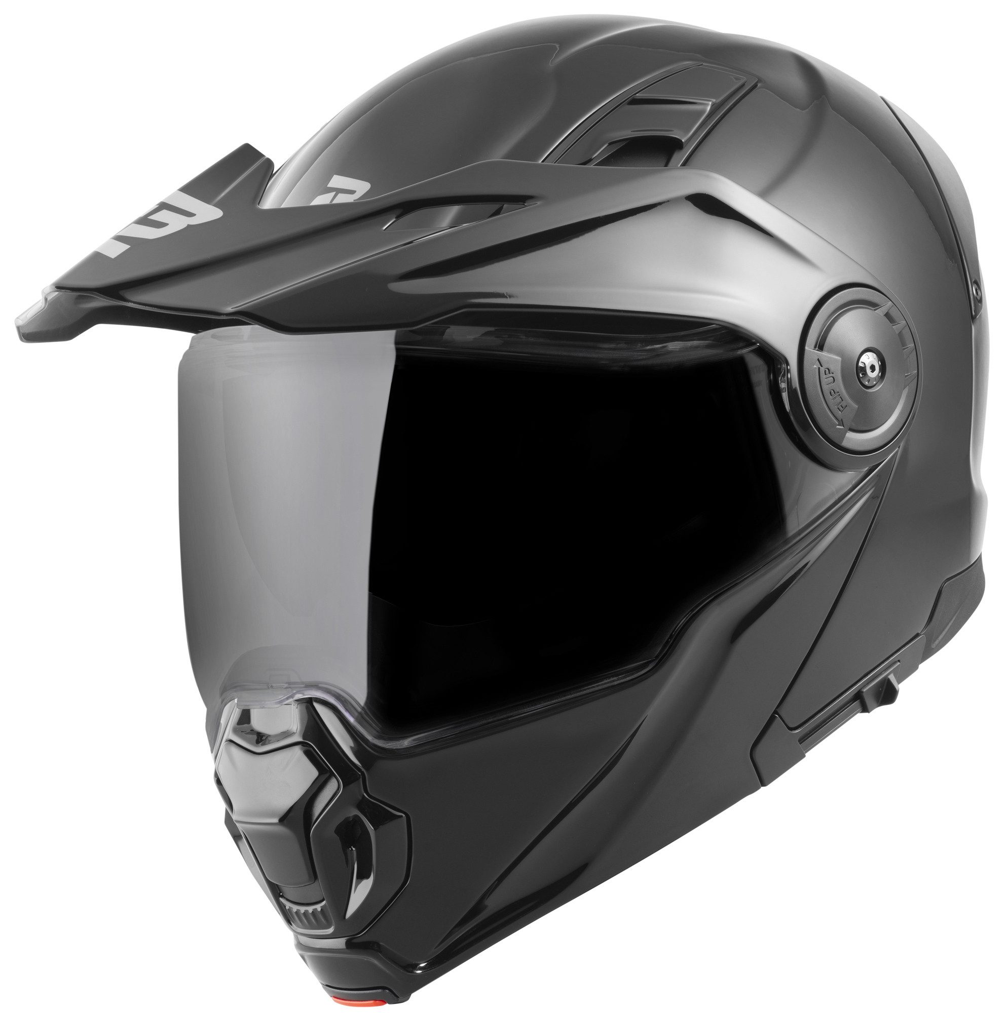 Bogotto Motocrosshelm FG-102 Fiberglass Enduro Klapphelm, vorbereitet für Kommunikationssystem,geeignet für Brillenträger,v