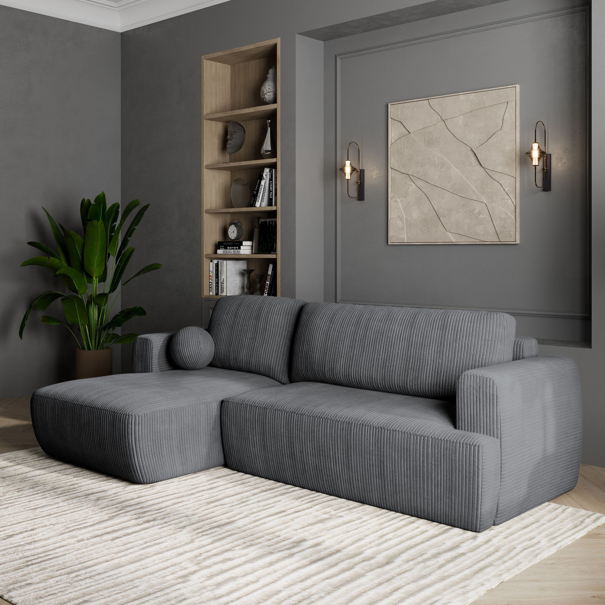 Masseno Ecksofa SENTI mit Schlaffunktion L-Form, günstig online kaufen