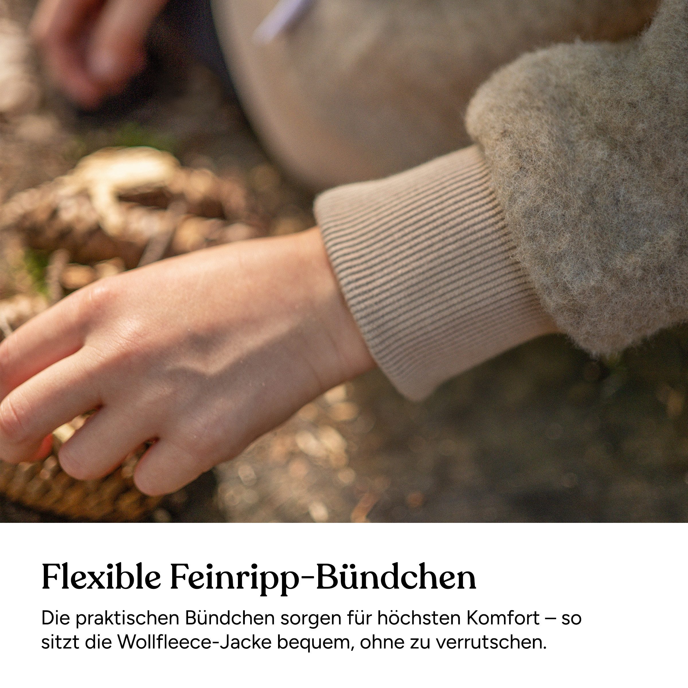 Ehrenkind Fleecejacke für Kinder aus feinster Bio-Merinowolle (Baby Jacke aus Merino Wollfleece, Fleecejacke Kinder) Atmungsaktiv & temperaturausgleichend, Wollfleece
