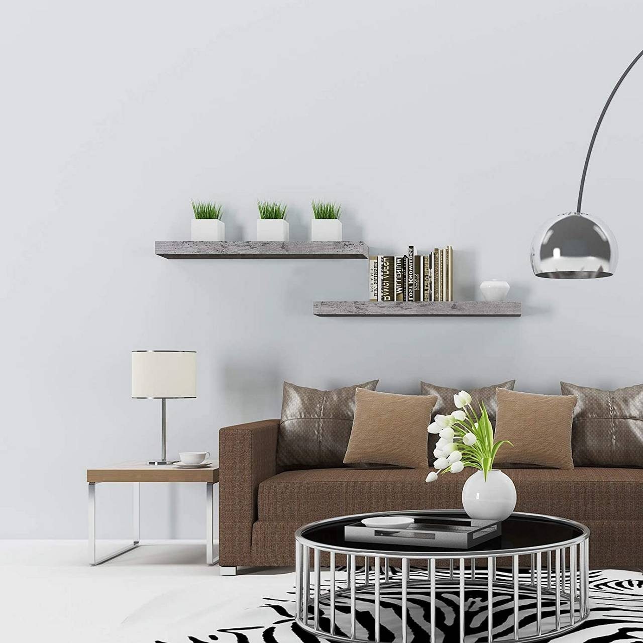 Woltu Wandregal, Wandboard CD DVD Regal Bücherregal Holz Board günstig online kaufen