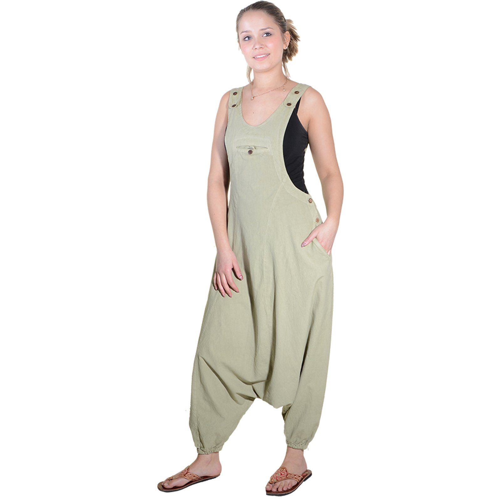 KUNST UND MAGIE Haremshose Kunst und Magie Hippie Latzhose Haremshose Hose günstig online kaufen