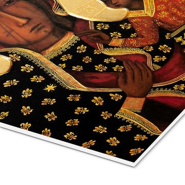 Posterlounge Forex-Bild Lukas, Schwarze Madonna von Tschenstochau, Malerei