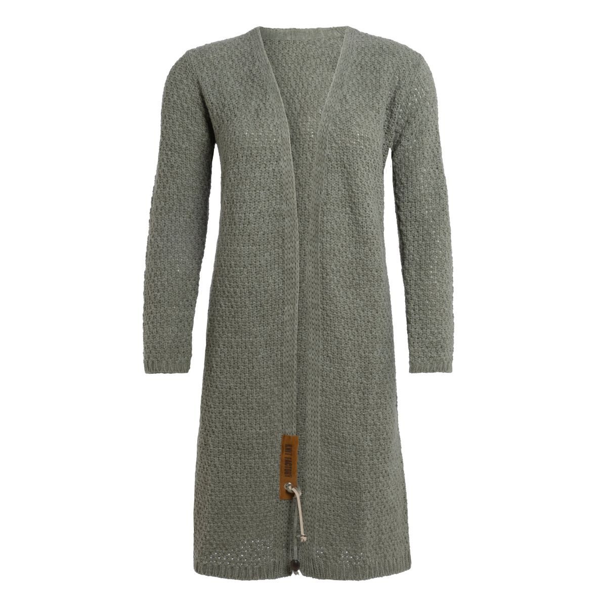 Knit Factory Strickjacke Luna Lange Strickjacke günstig online kaufen