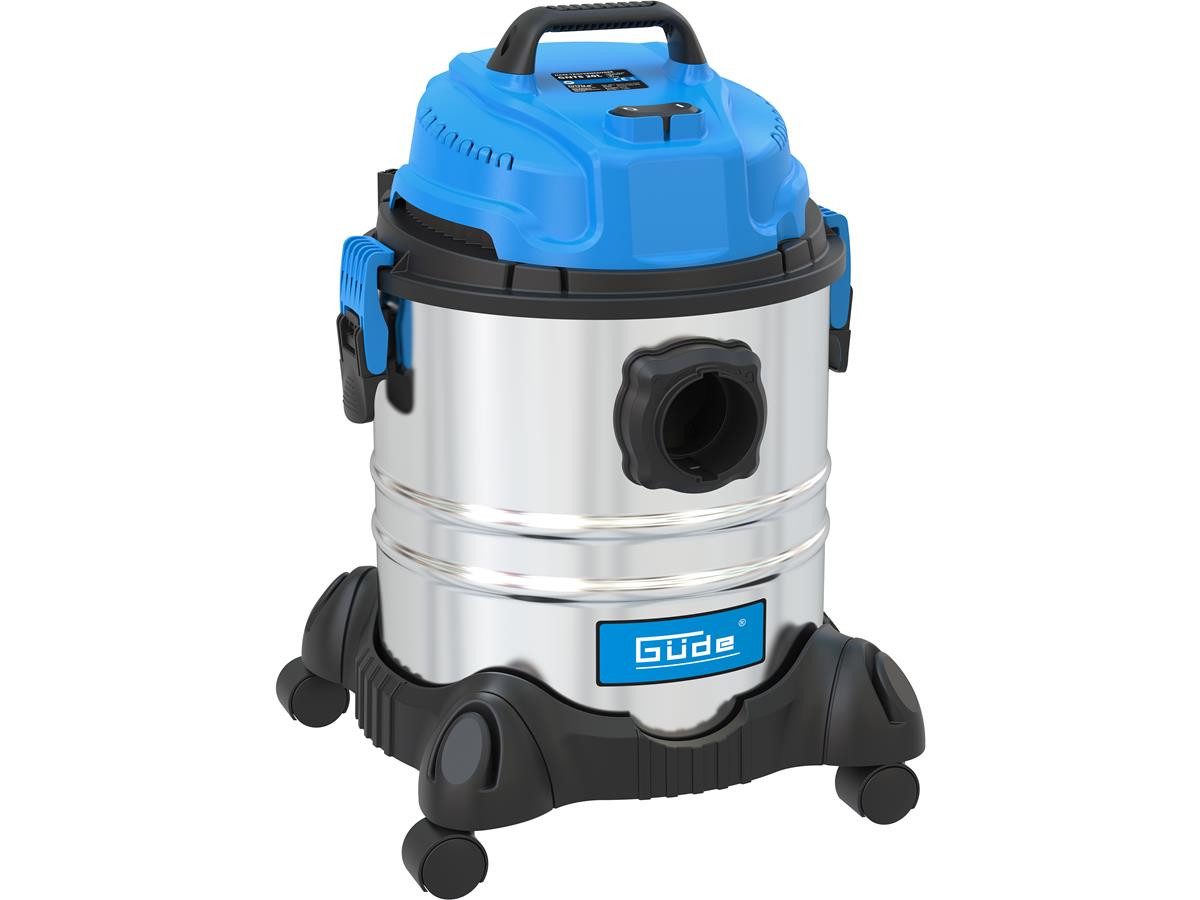 Güde Nass-Trocken-Sauger GNTS 20L, 1200 W, mit Beutel, 1200 W, 180 mbar, 20 L Edelstahlbehälter