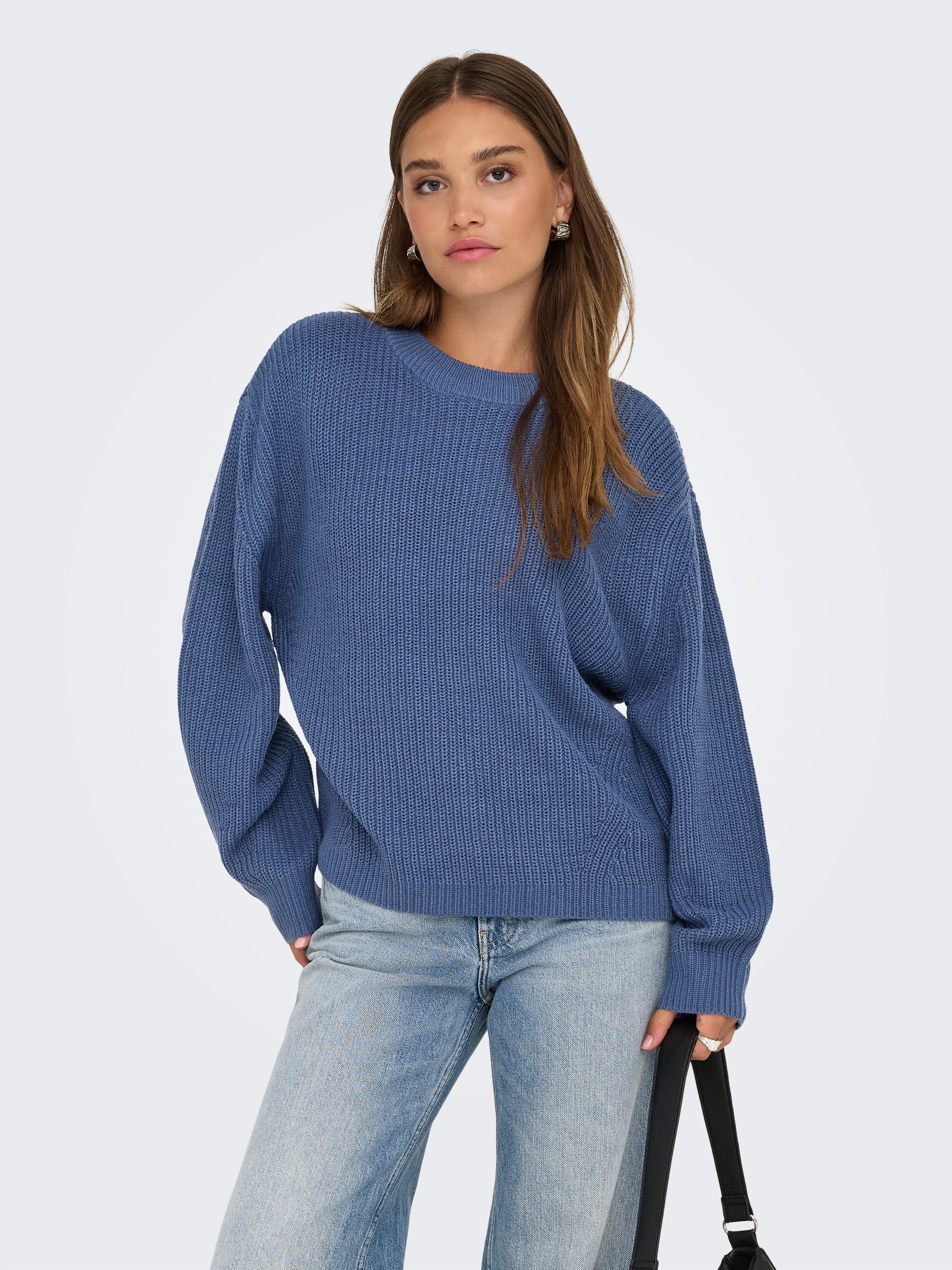 ONLY Strickpullover ONLMILOUZ LS RIB PULLOVER günstig online kaufen