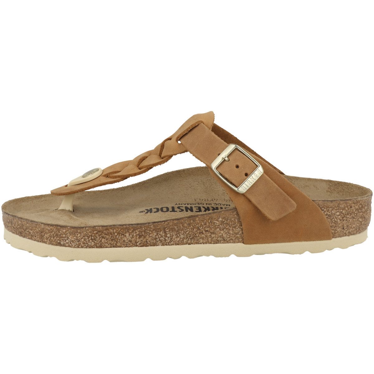 Birkenstock Gizeh Braided geöltes Nubukleder Damen günstig online kaufen