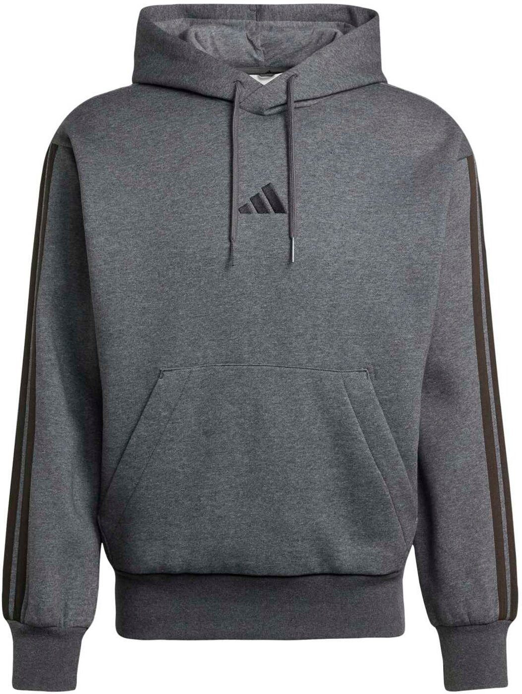 adidas Sportswear Kapuzensweatshirt M 3S FL HD DGREYH/BLACK günstig online kaufen